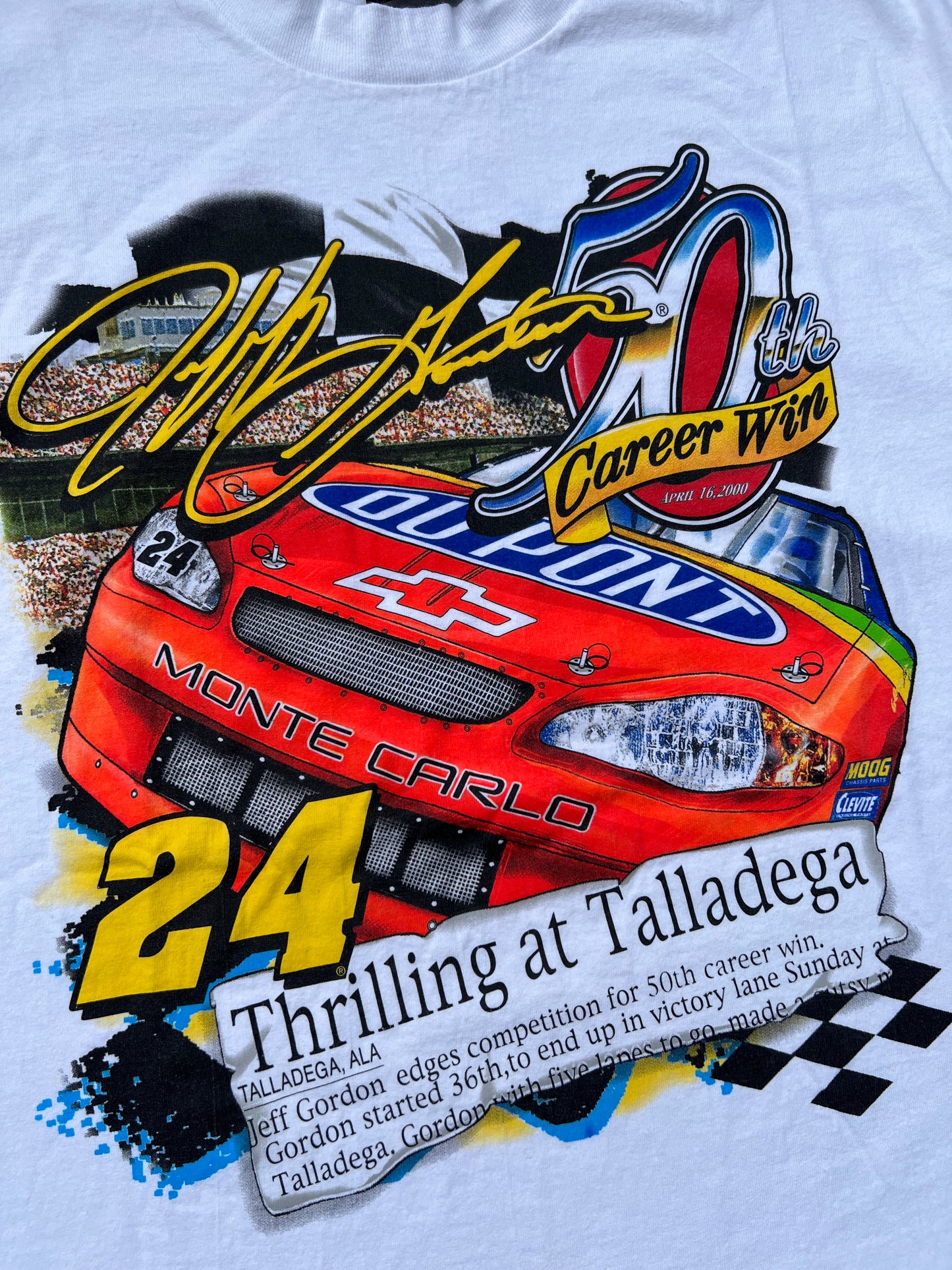 2000 Jeff Gordon Talladega Tee (XL)
