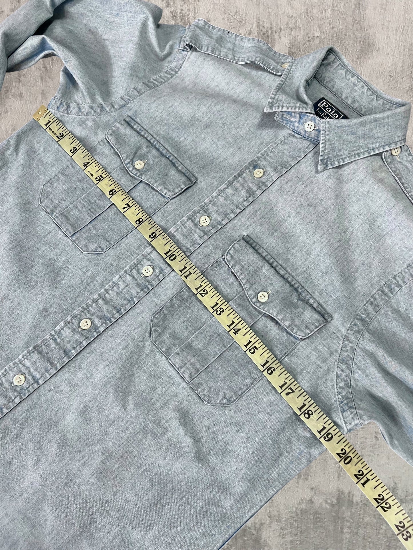 2010s Polo Ralph Lauren Chambray Shirt (S)