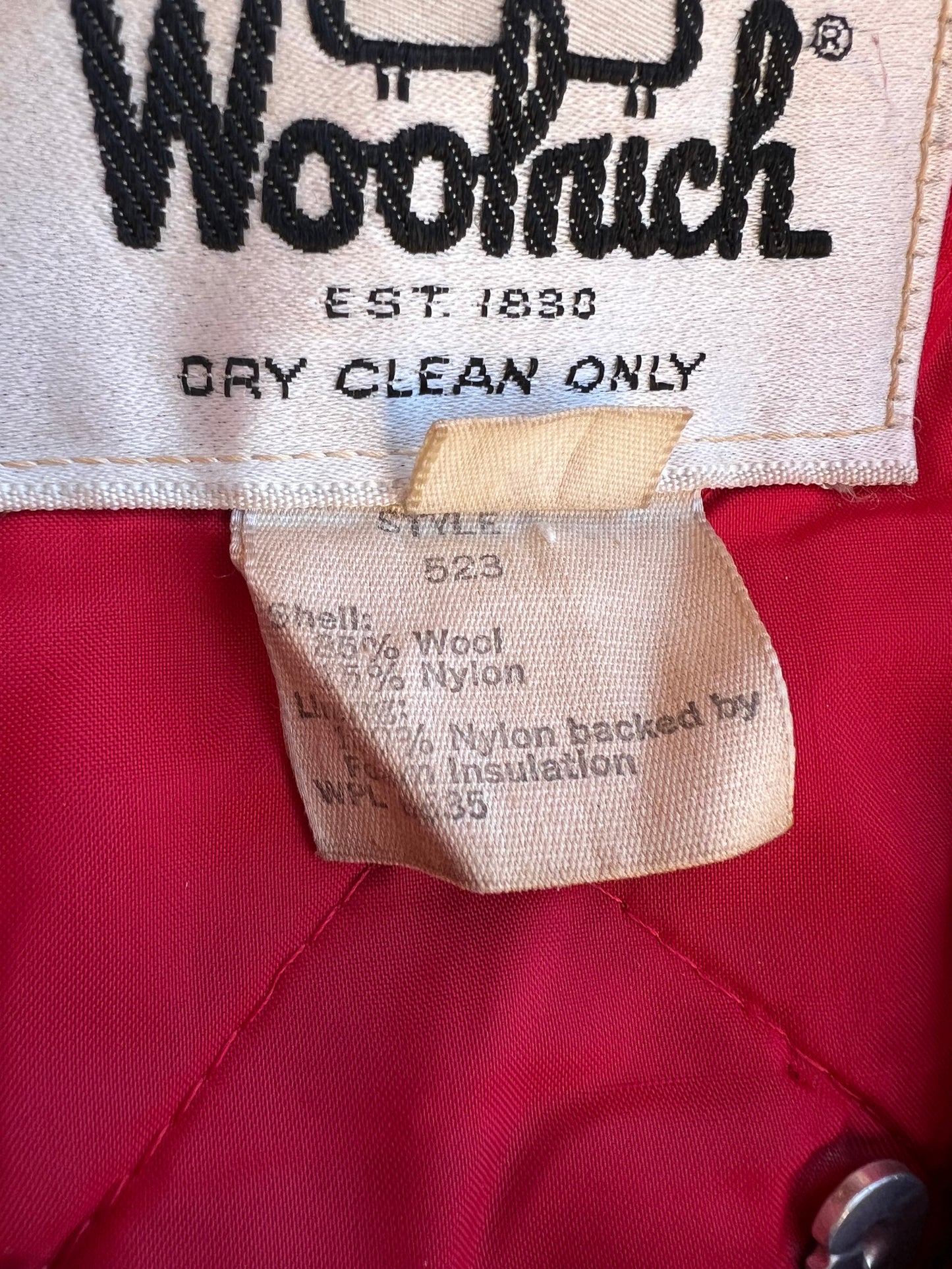 ‘70s Woolrich Mackinaw Jacket (XL)