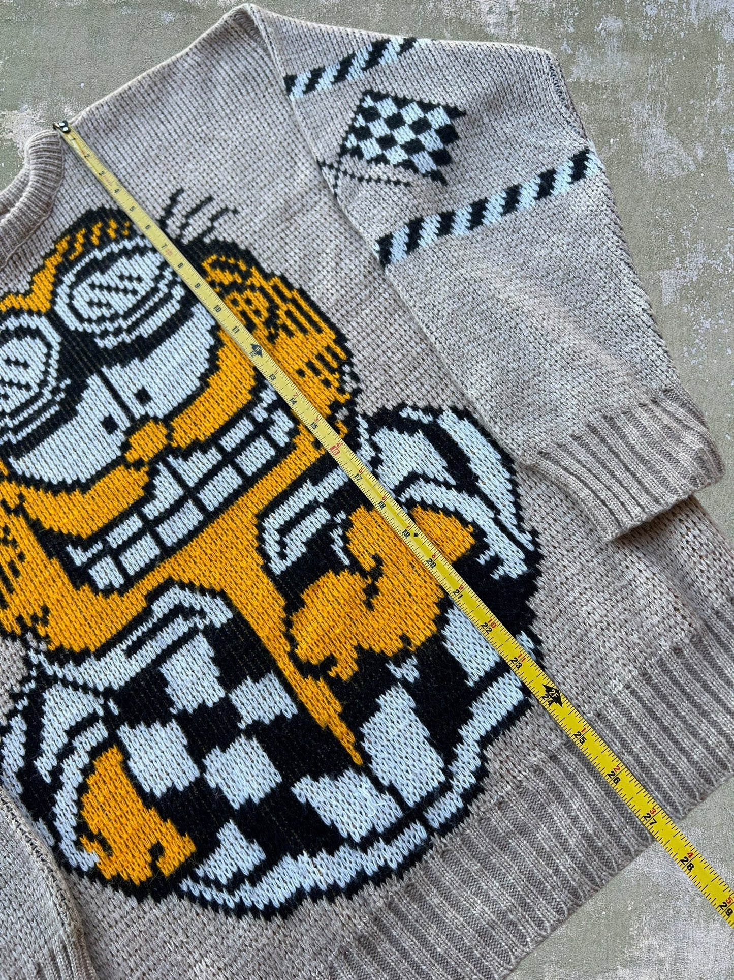 ‘80s Garfield “Street Demon” Sweater (L)