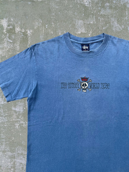 Late-90s/Early-2000s Stüssy World Tribe Tee (M)