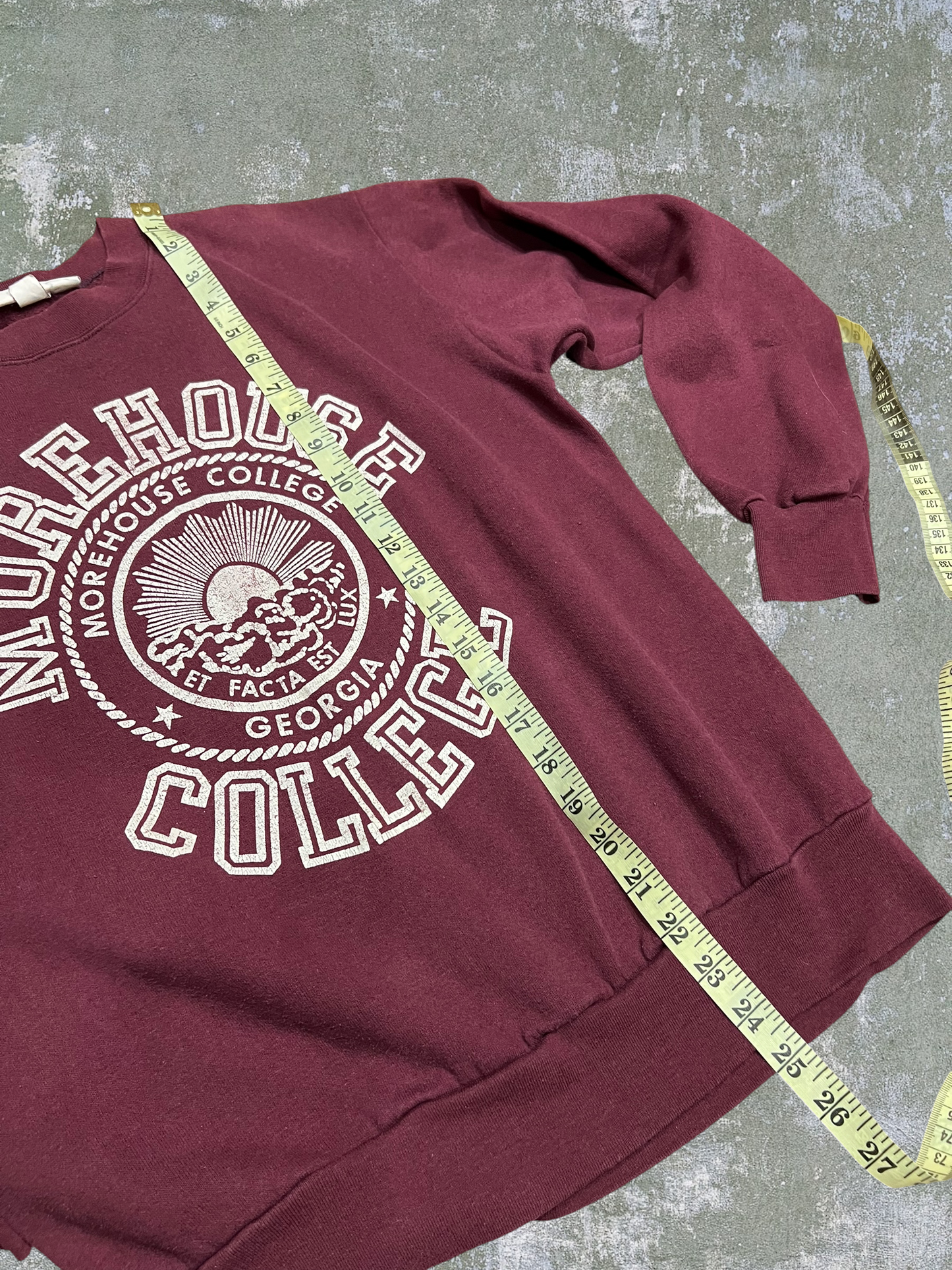 ‘80s Morehouse College Crewneck (M)