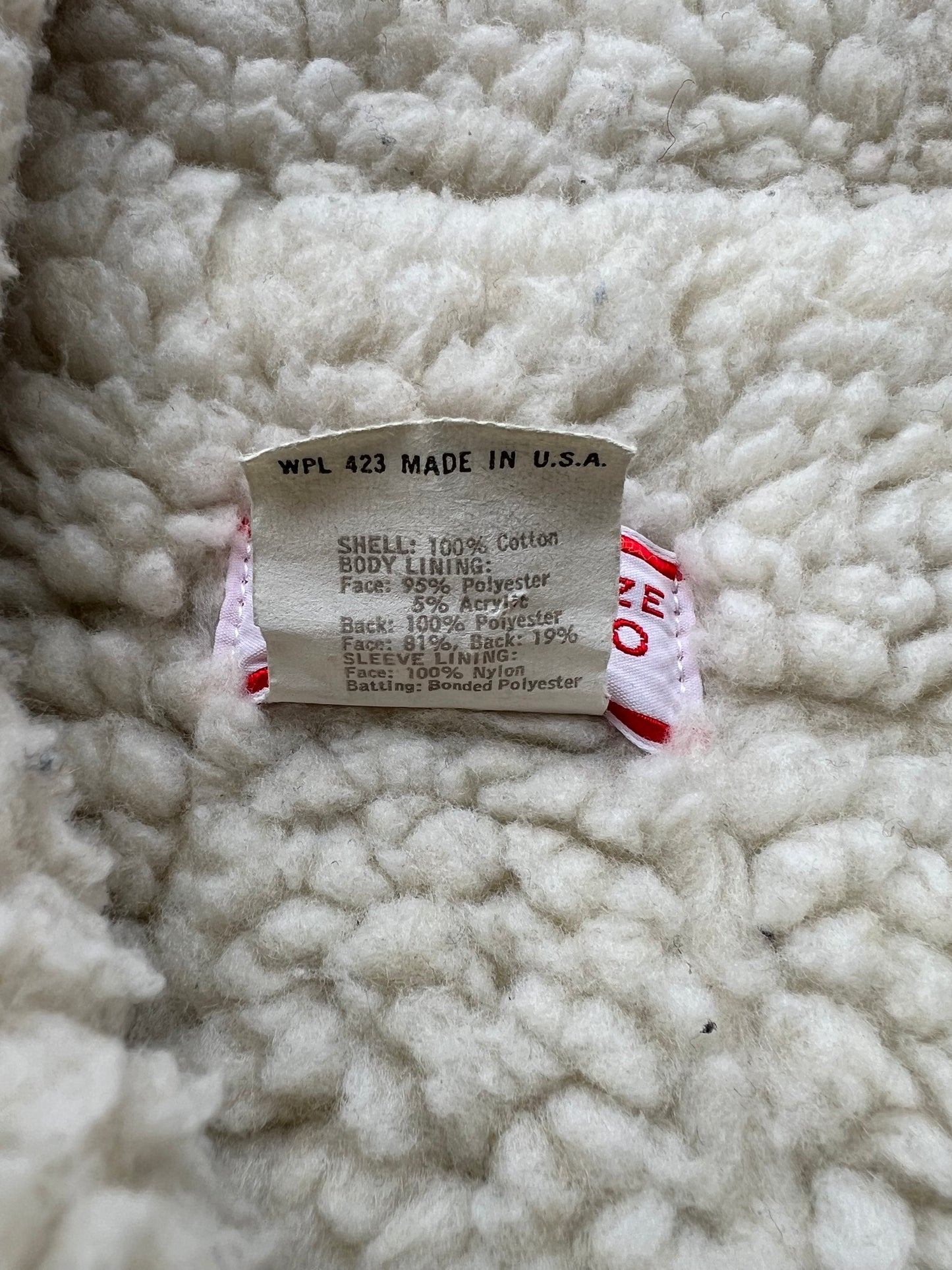 ‘80s Levi’s Sherpa Lined Denim Jacket (M)