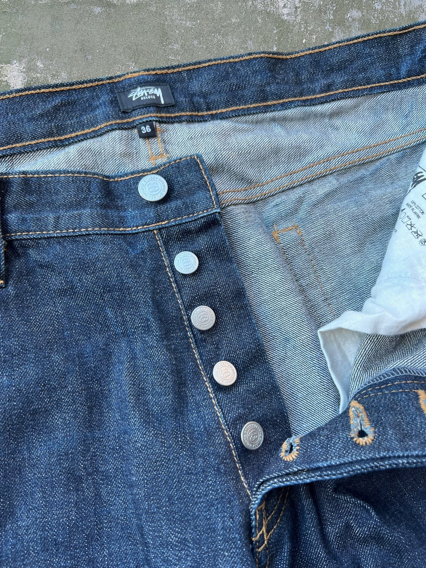 Stüssy Deluxe Selvage Jeans (36)