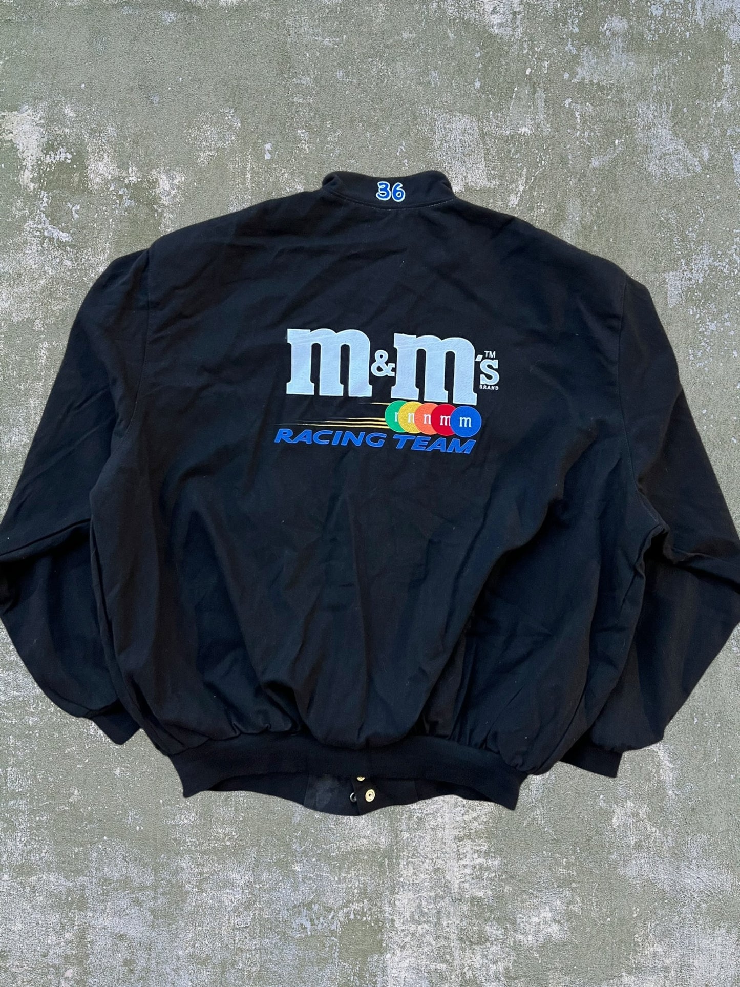 Late-90s/Early-2000s JH M&M’s Racing Jacket (4XL)