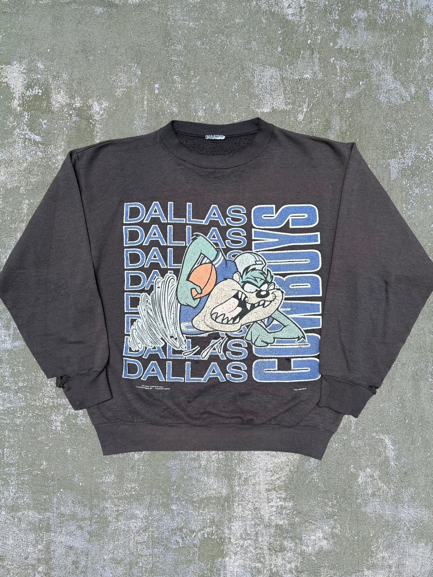 1995 Dallas Cowboys Taz Crewneck (L)