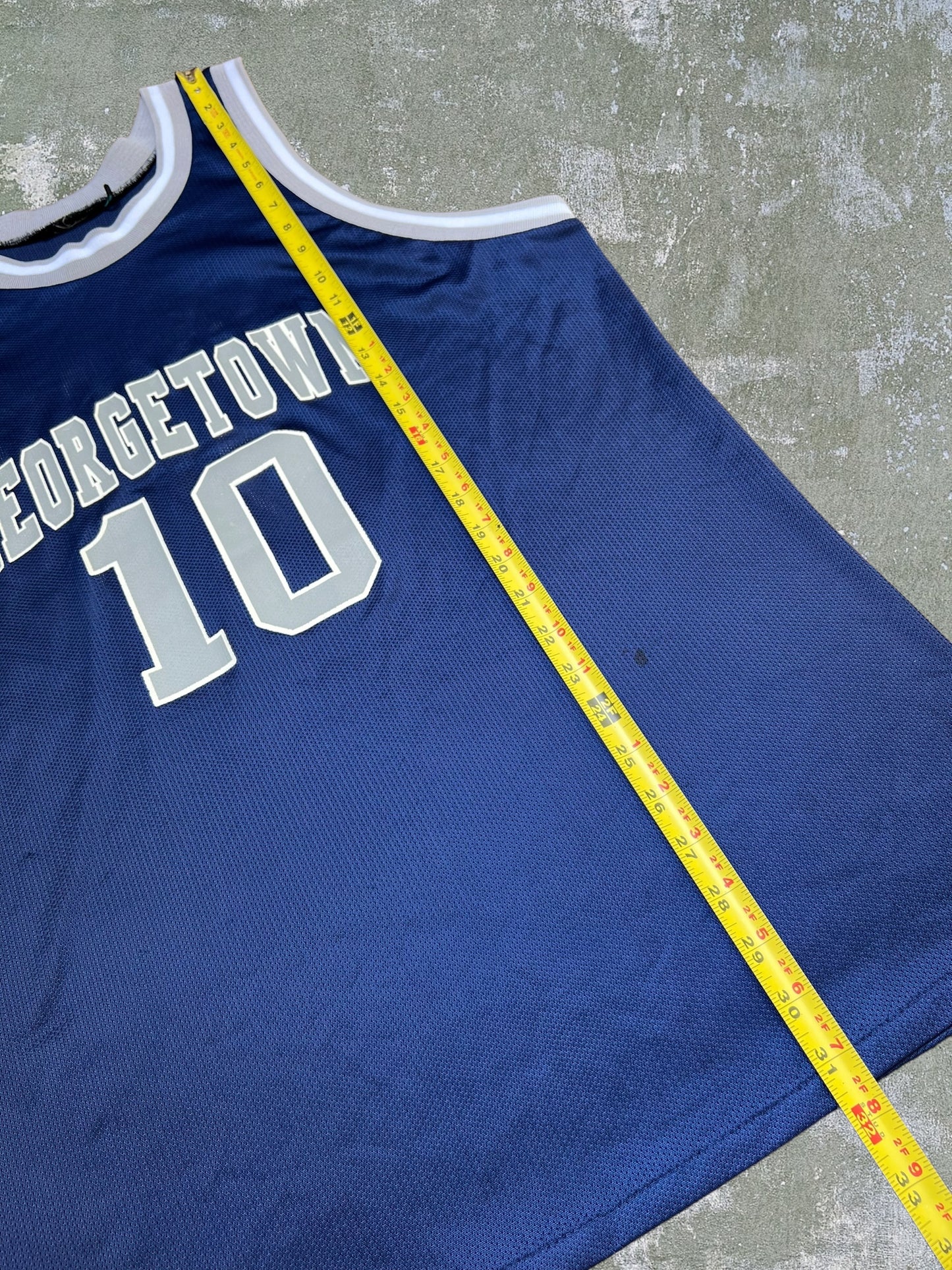 Vintage Logo Athletic Georgetown Jersey (L)