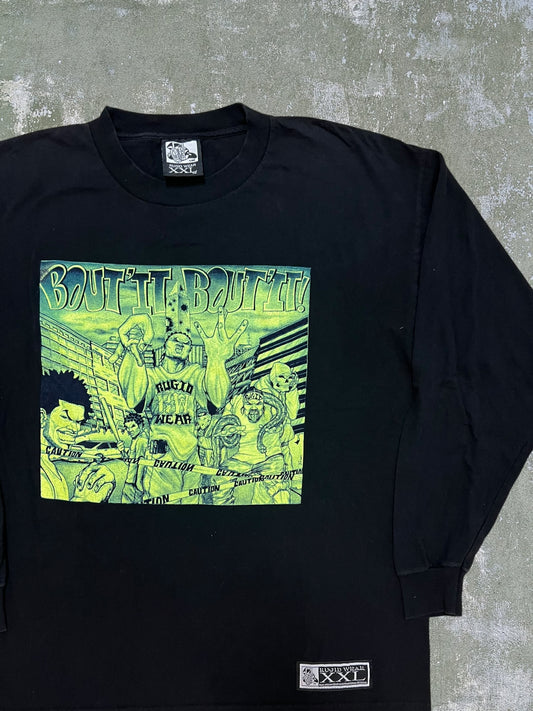 Late-90s/Early-2000s Rugid Wear Long Sleeve Tee (XXL)