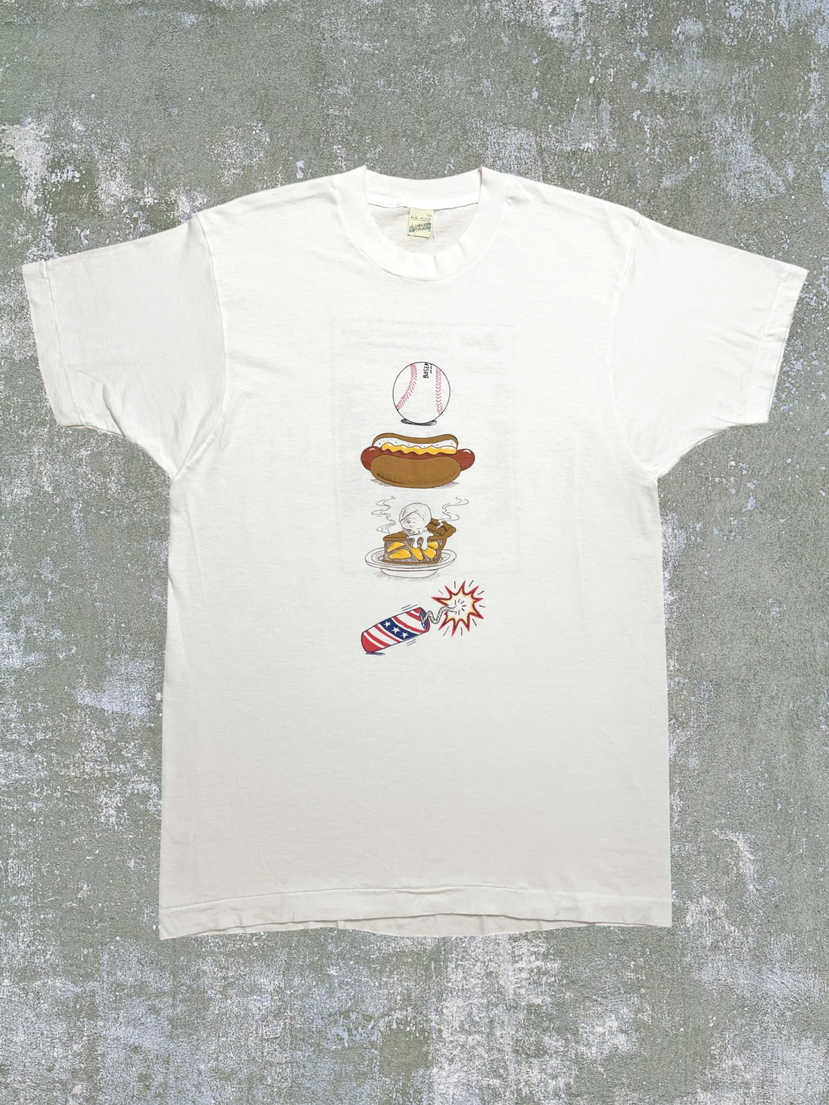 Late-80s/Early-90s Baseball Tee (L)