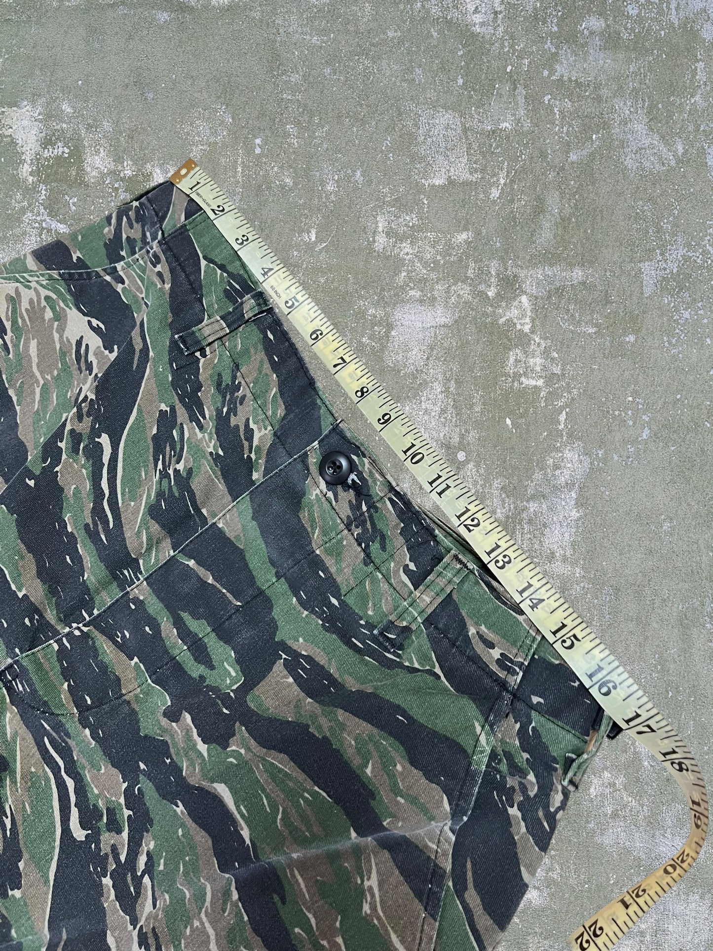 2000s US Military Tiger Camo Combat Pants (M)