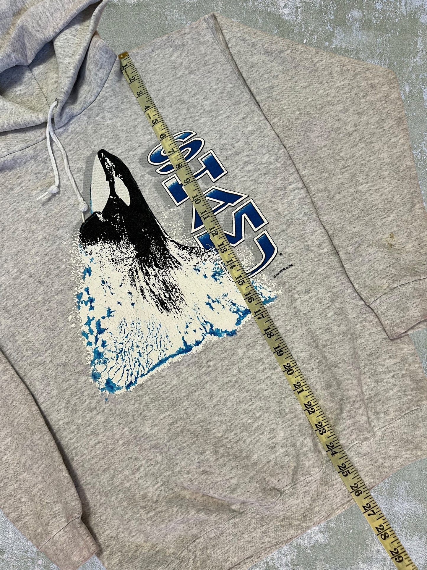‘90s Shamu Hoodie (S)