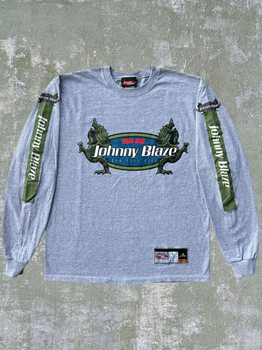 Late-90s/Early-2000s Johnny Blaze Long Sleeve Tee (L)