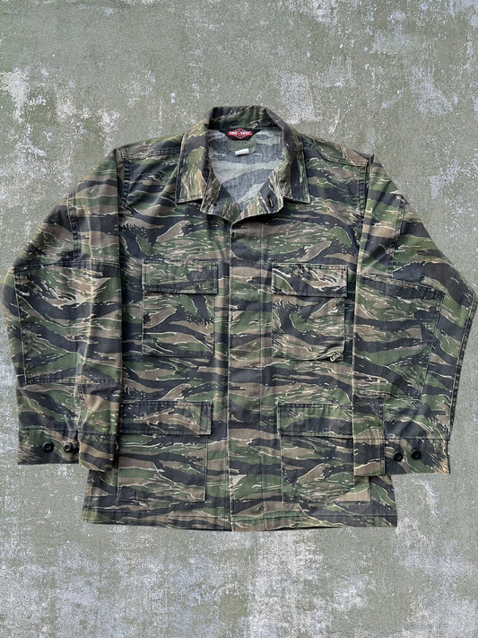 US Military Tiger Camo Overshirt (M)