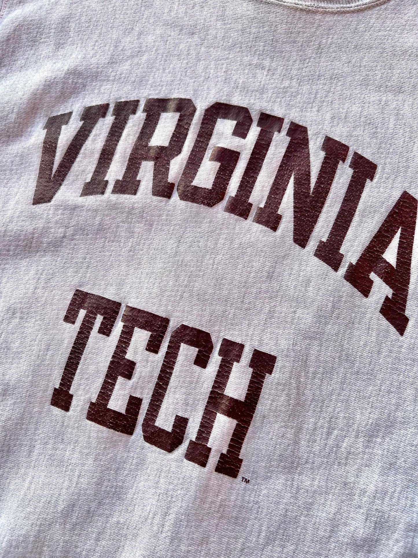 ‘90s Champion Virginia Tech Reverse Weave Crewneck (XL)
