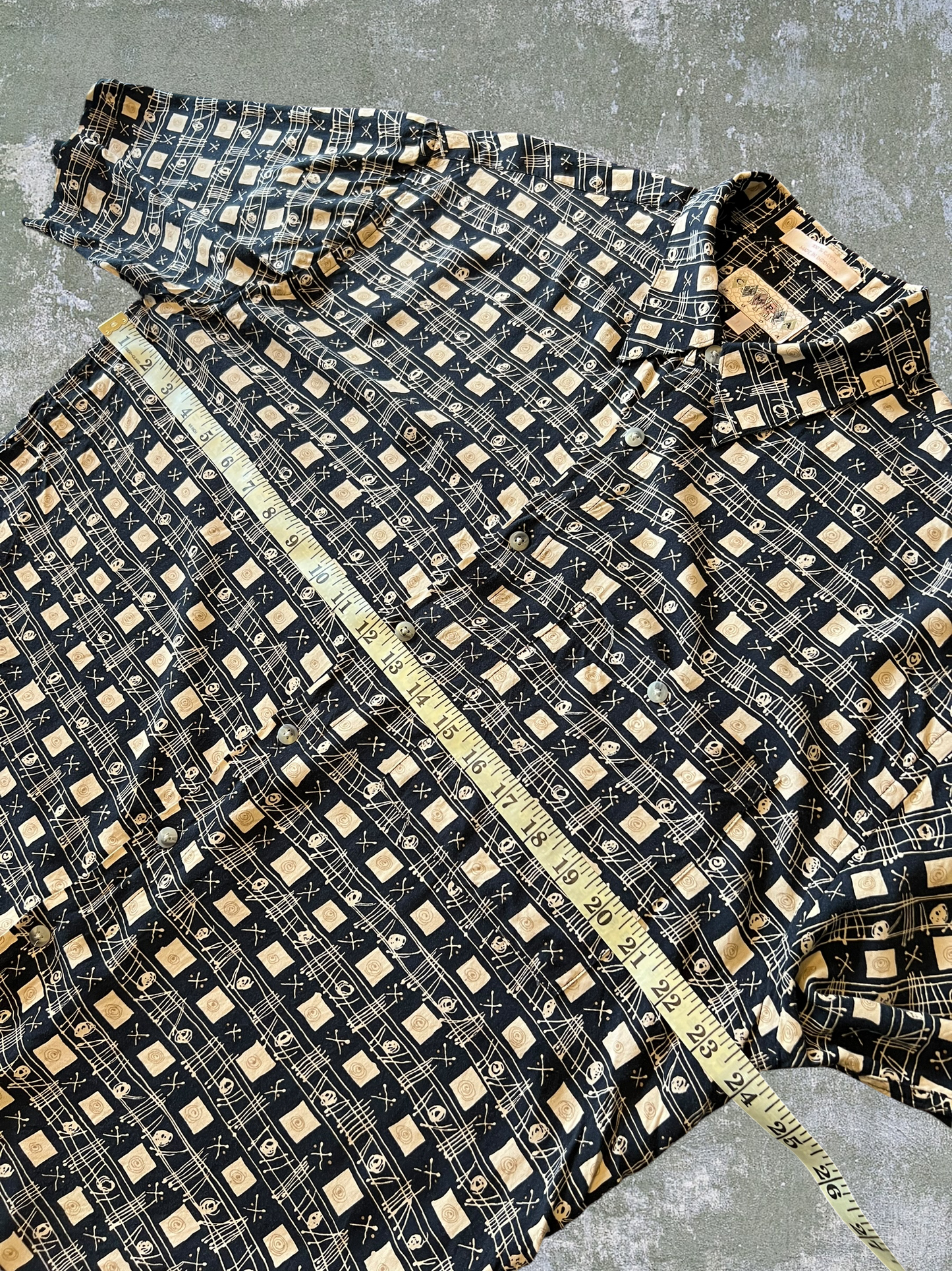 ‘90s Rayon Shirt (L)