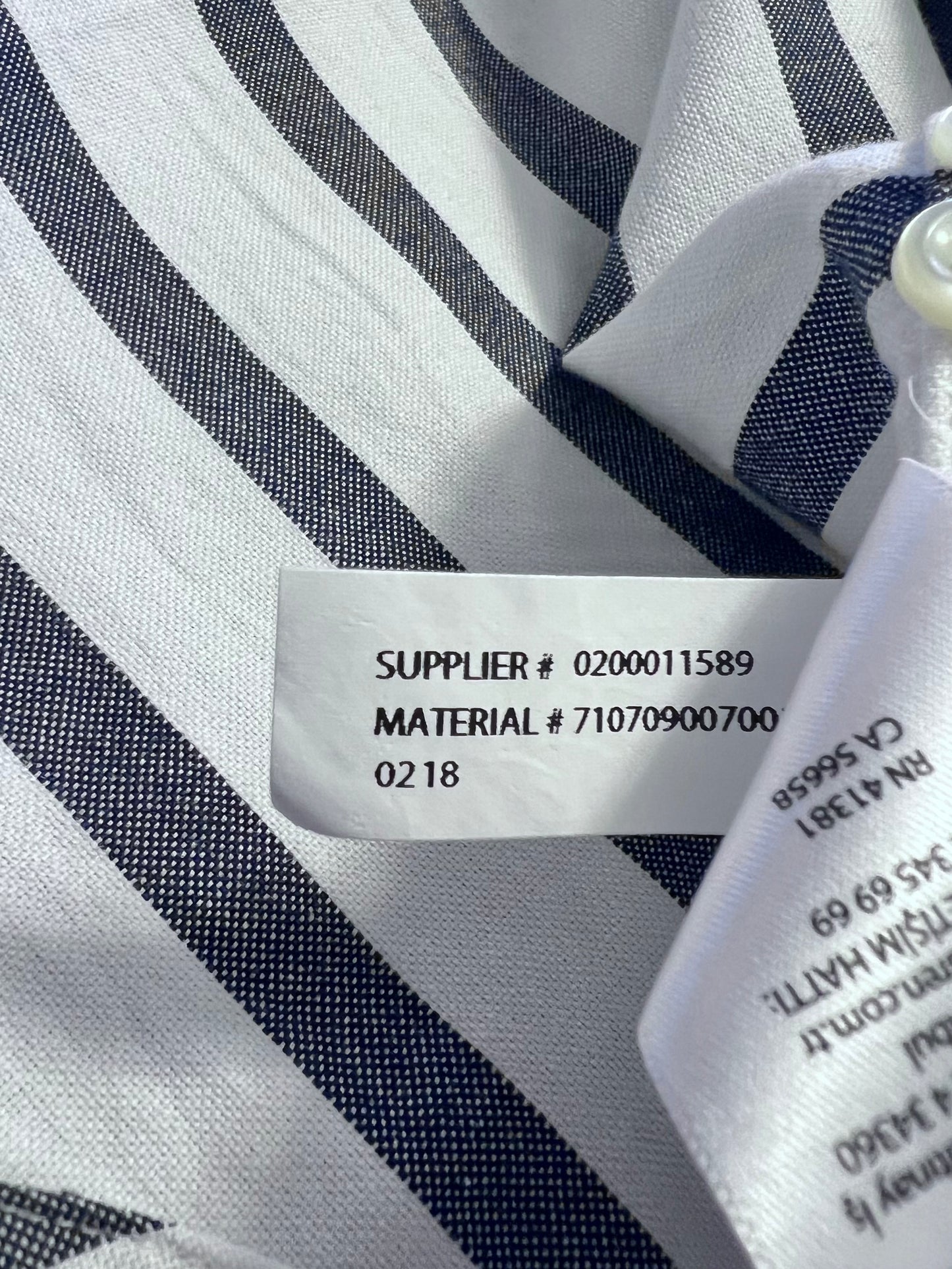 Ralph Lauren Striped Shirt (XL)