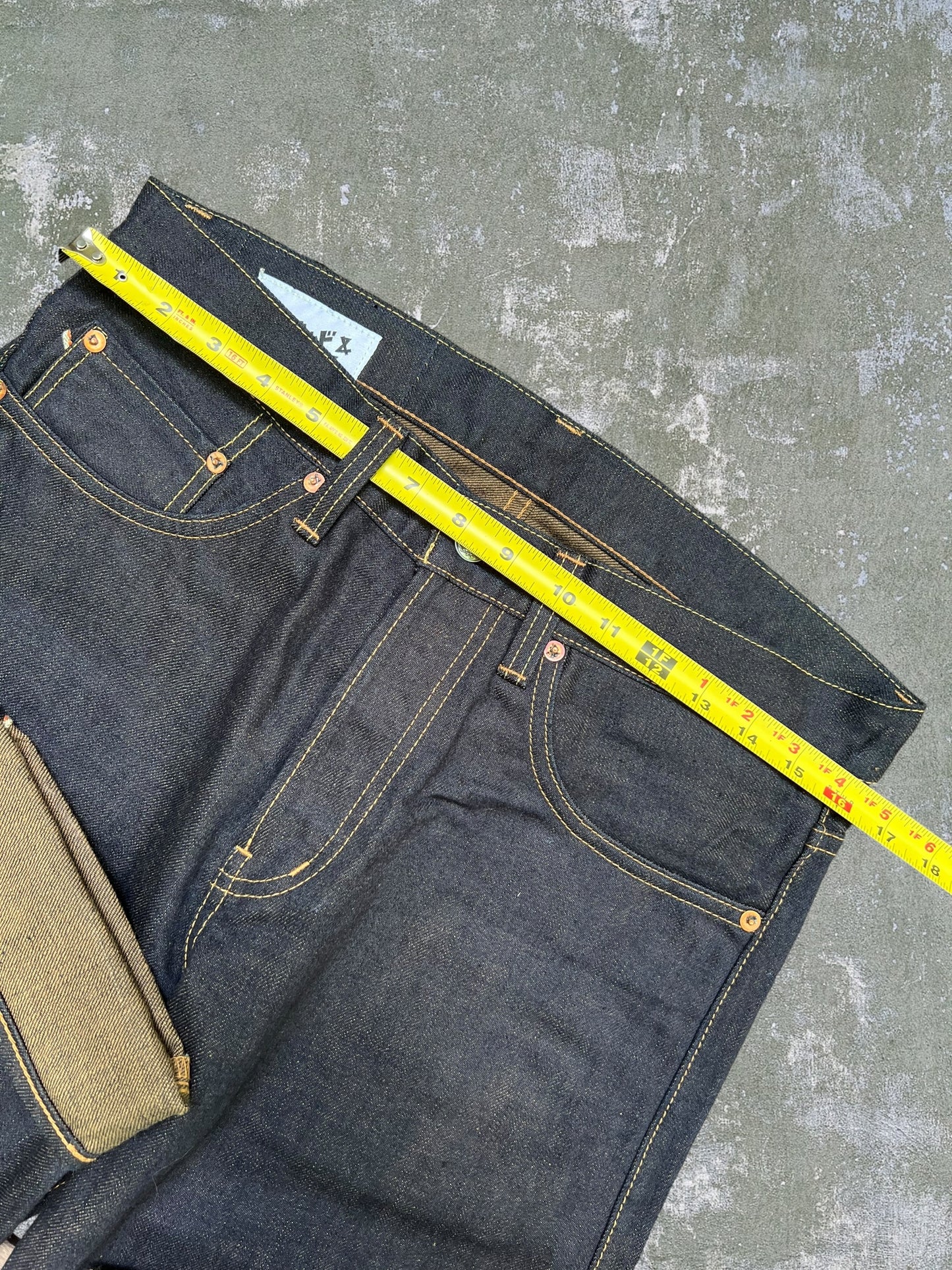 Naked And Famous Weird Guy Selvedge Denim Jeans (31)