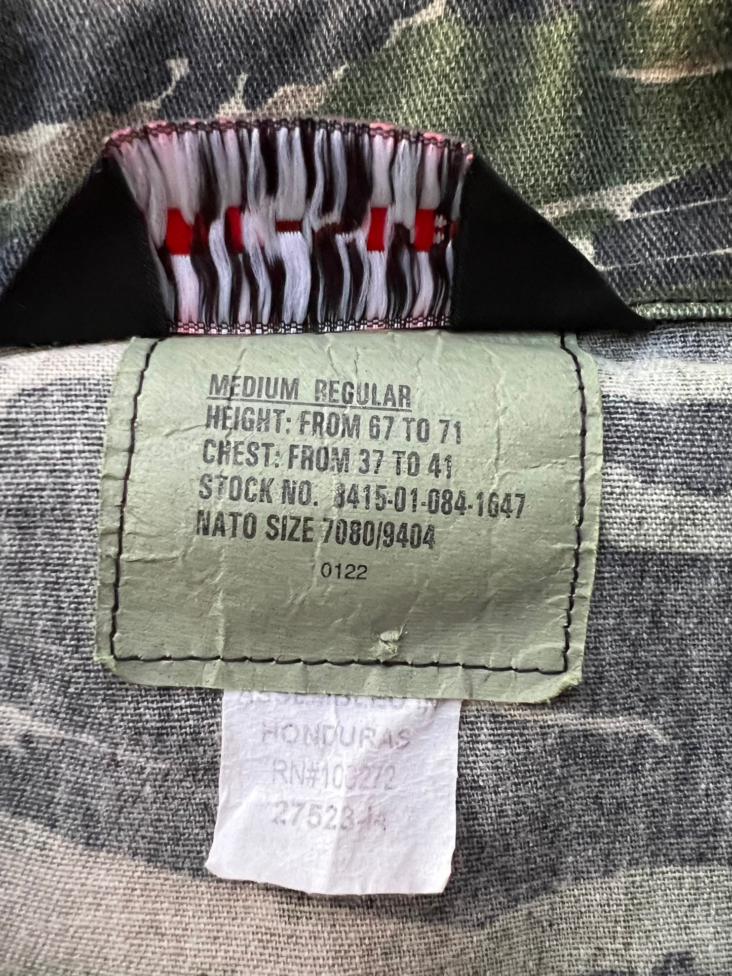 US Military Tiger Camo Overshirt (M)