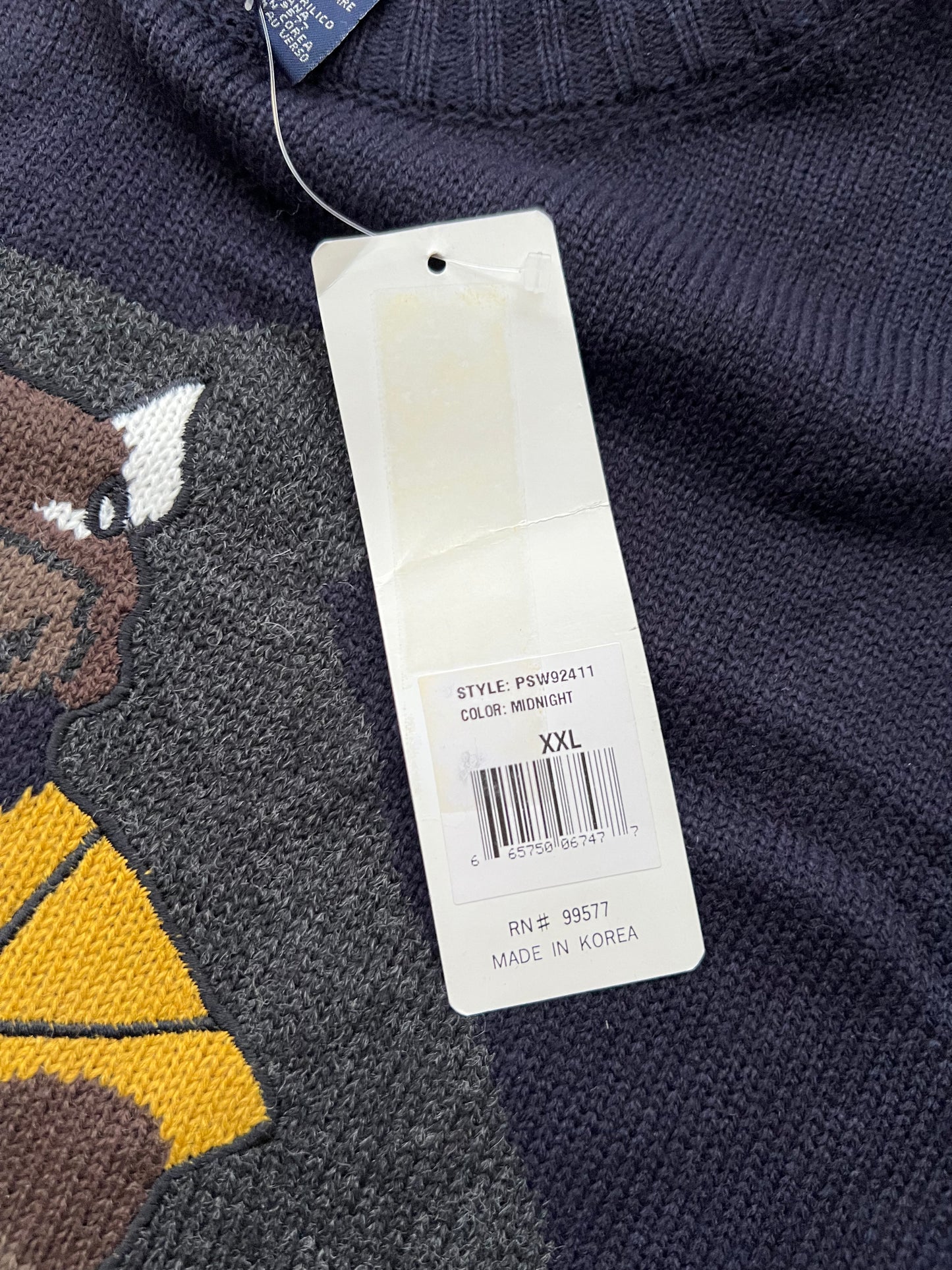 Early-2000s Phat Farm Bull Sweater (XXL) (New With Tags)