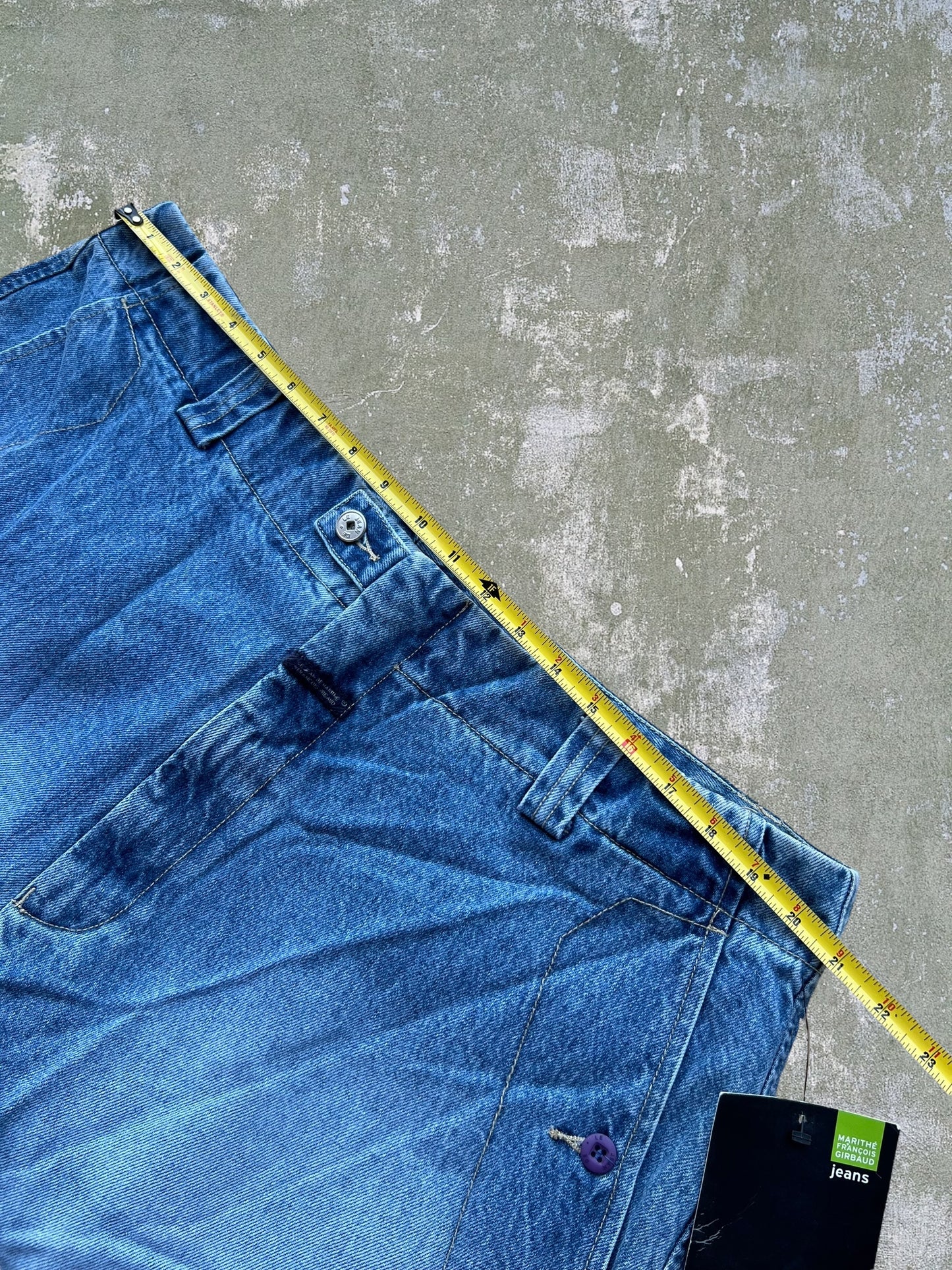 Early-2000s Marithe Francois Girbaud Jean Shorts (42) (New With Tags)