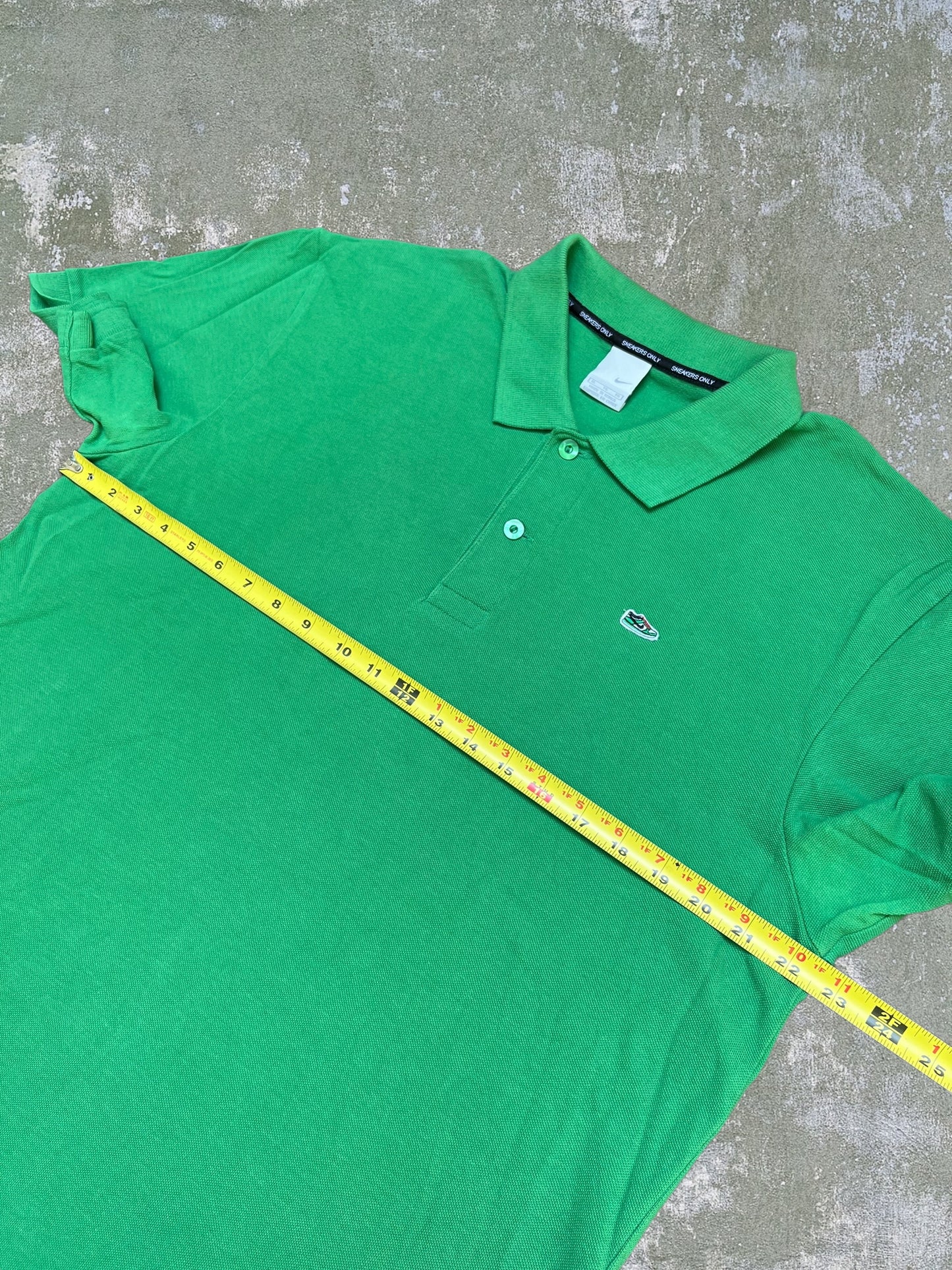 Early-2000s Nike SB Dunk Heineken Polo Shirt (XL)