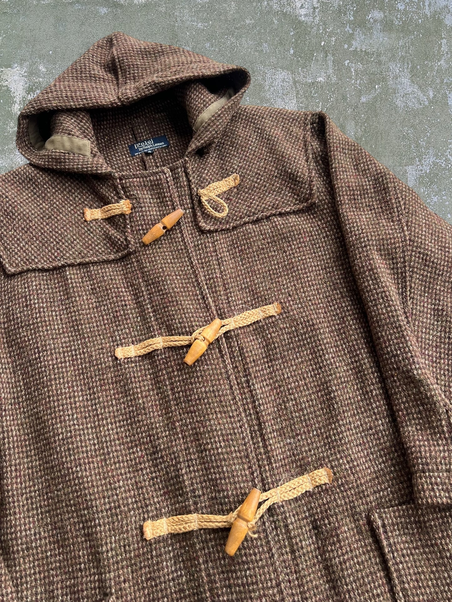 ‘80s/‘90s Polo Ralph Lauren Wool Duffle Coat (M)