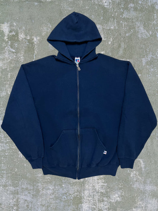 Early-2000s Russell Athletic Zip Hoodie (XL)