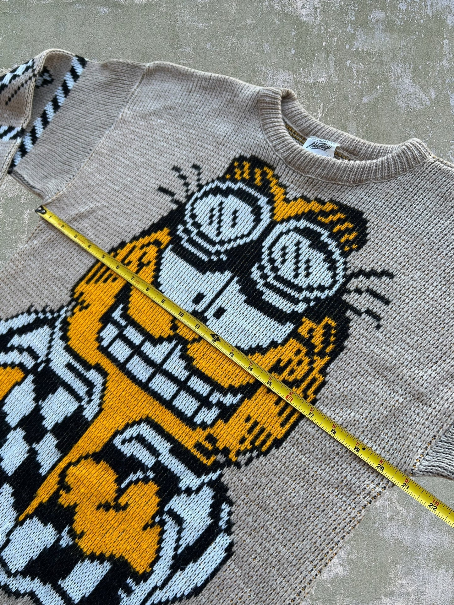 ‘80s Garfield “Street Demon” Sweater (L)