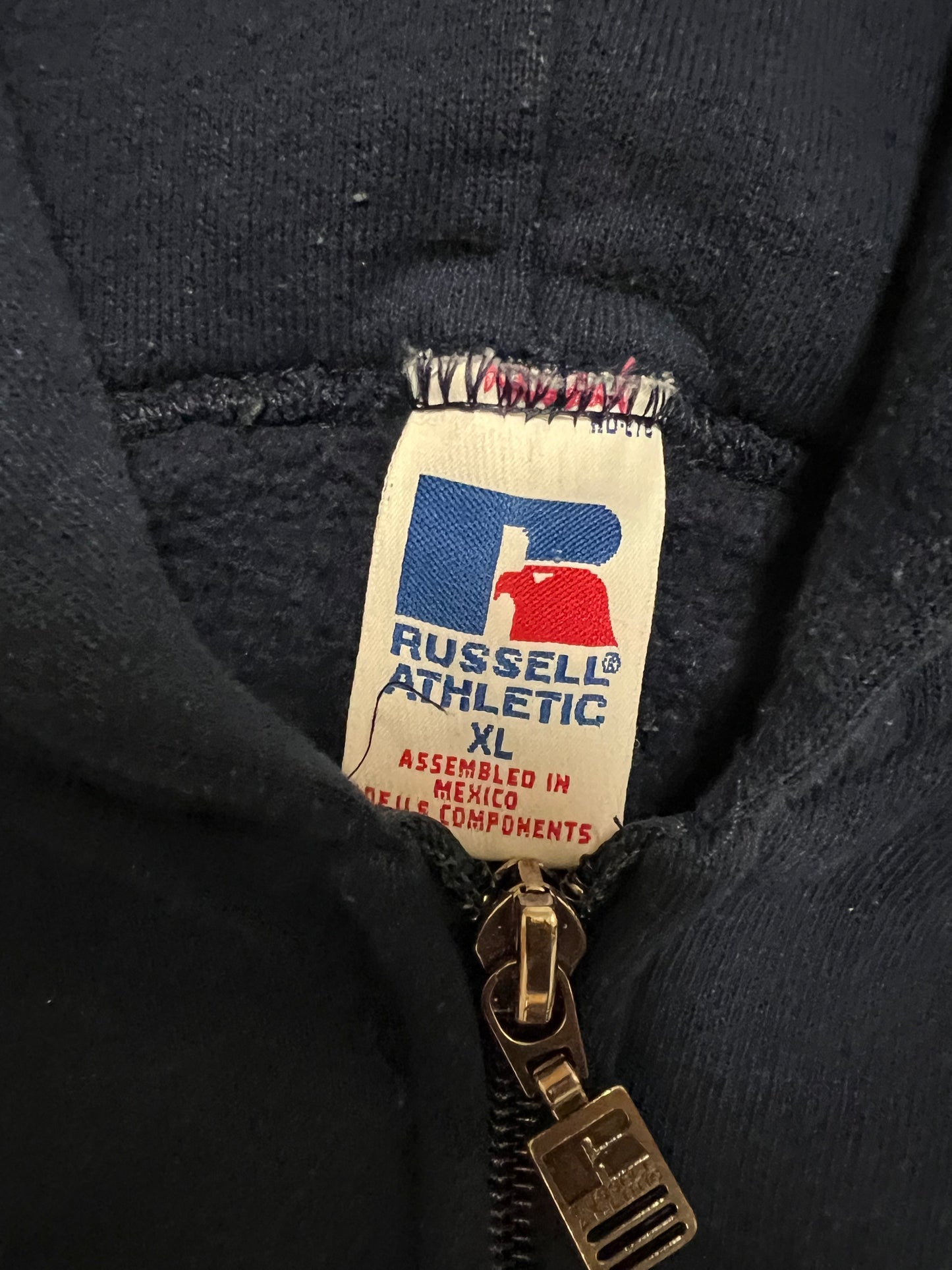 Early-2000s Russell Athletic Zip Hoodie (XL)