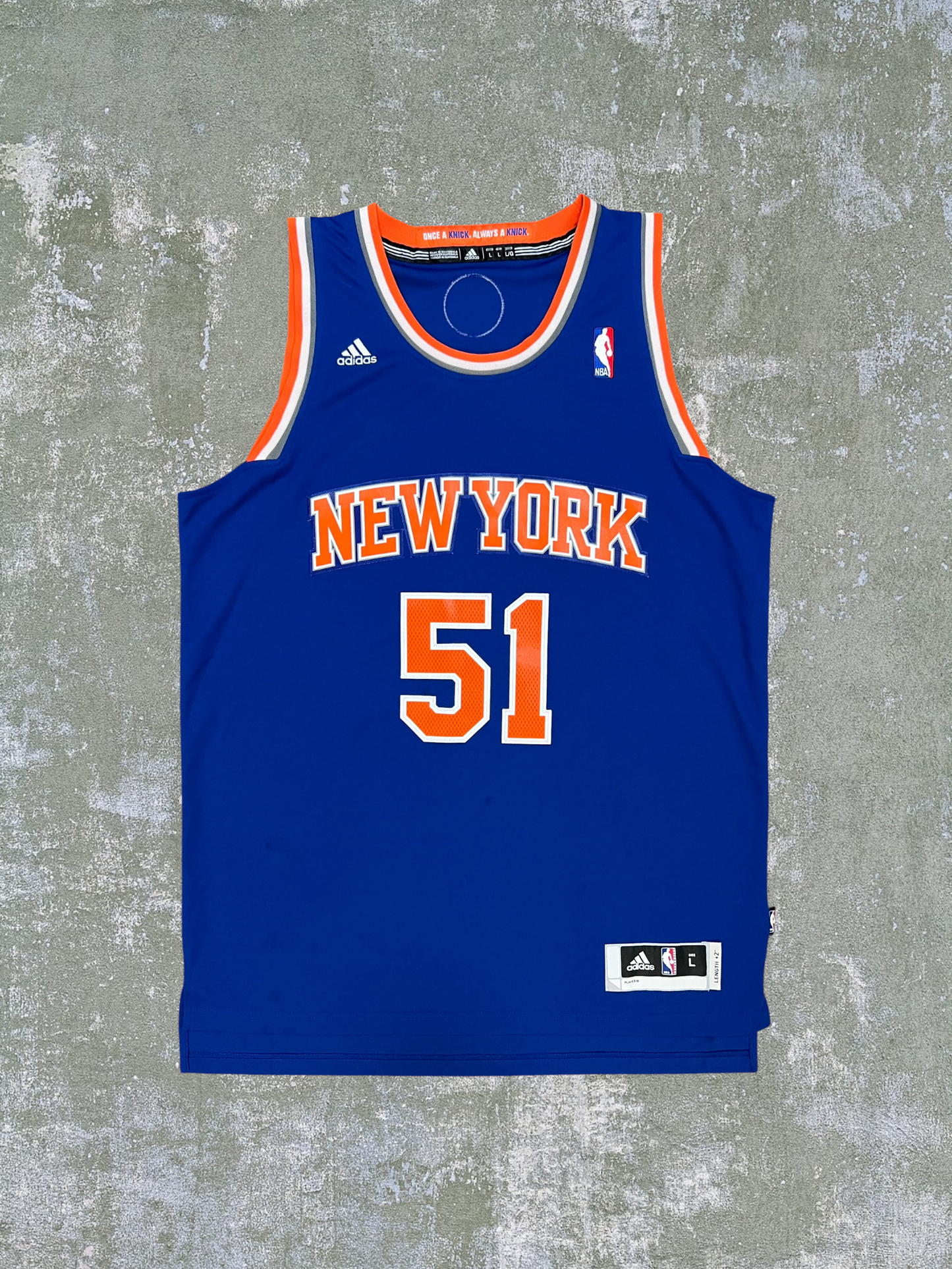 2014 Adidas Metta World Peace New York Knicks Jersey (L)