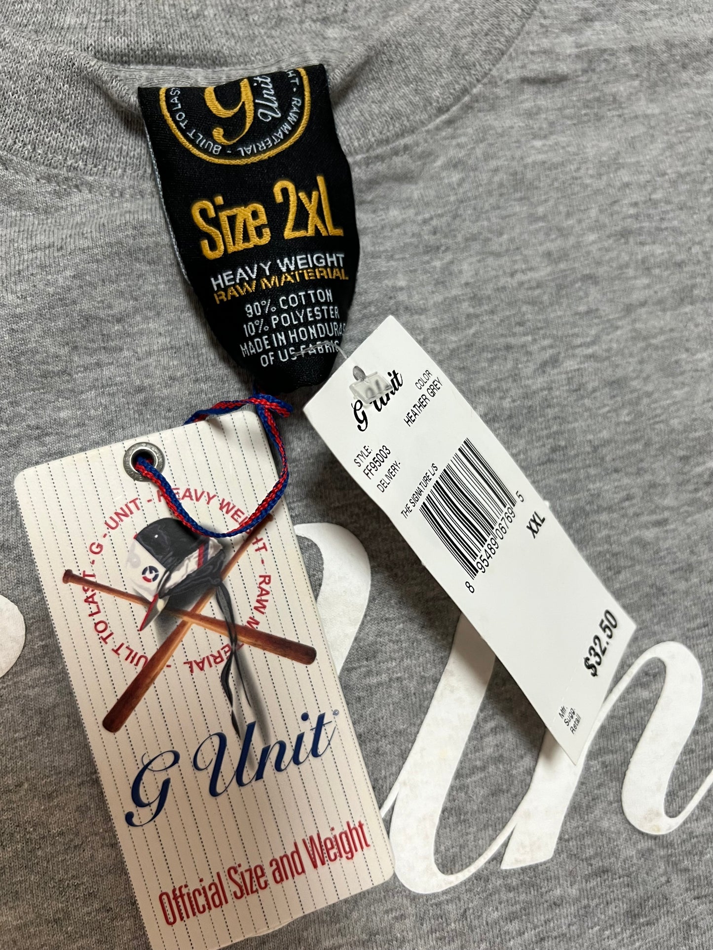 Early-2000s G Unit Long Sleeve Tee (XXL) (New With Tags)