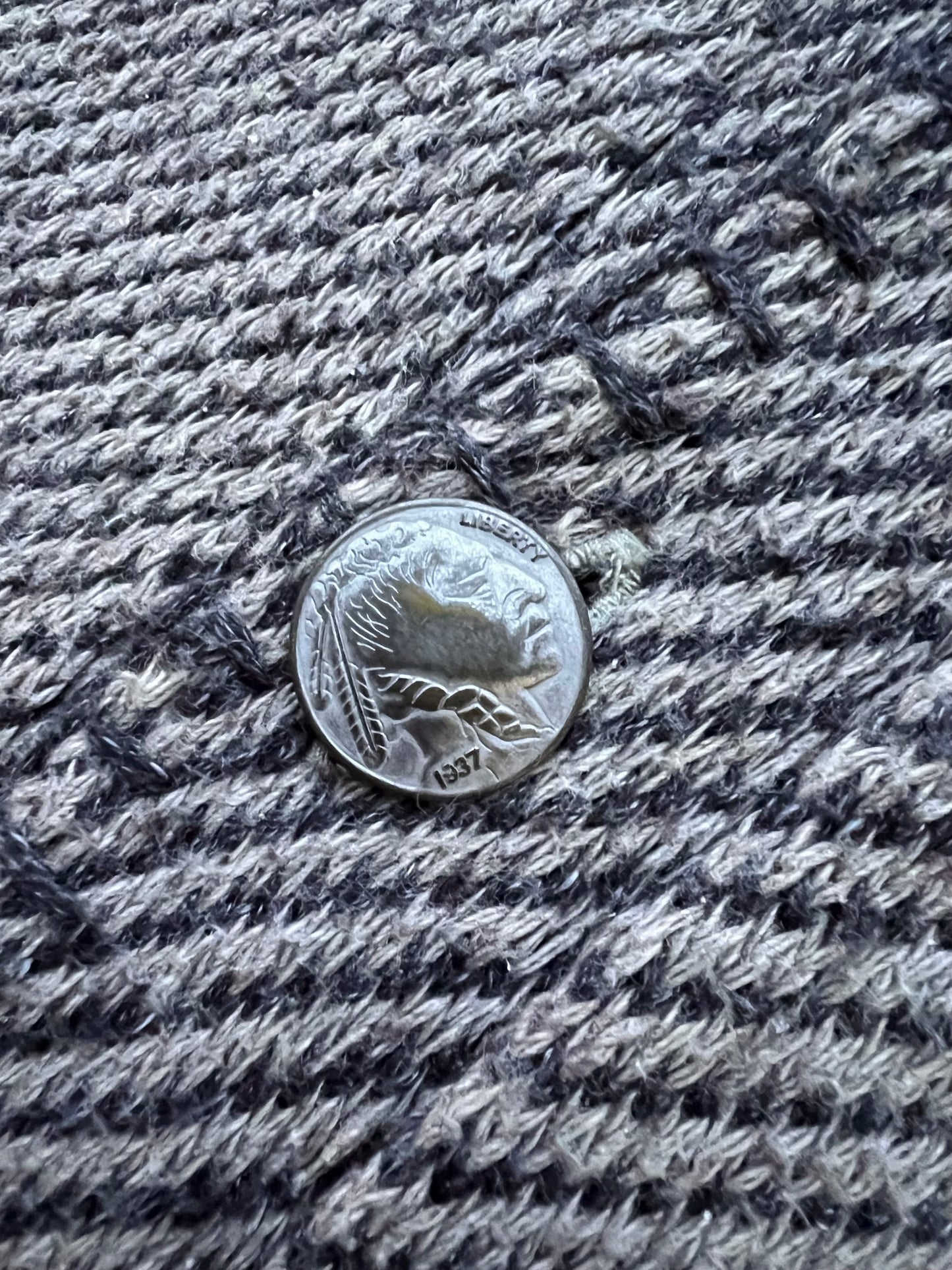 Early-2010s Denim And Supply Ralph Lauren Native American Cardigan (XL)