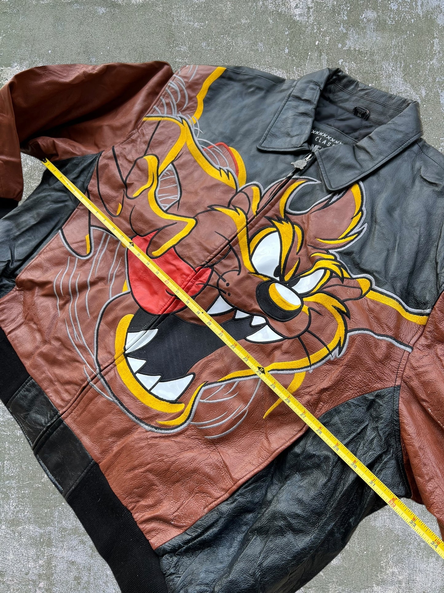 2002 Taz Leather Jacket (XXL) (New With Tags)