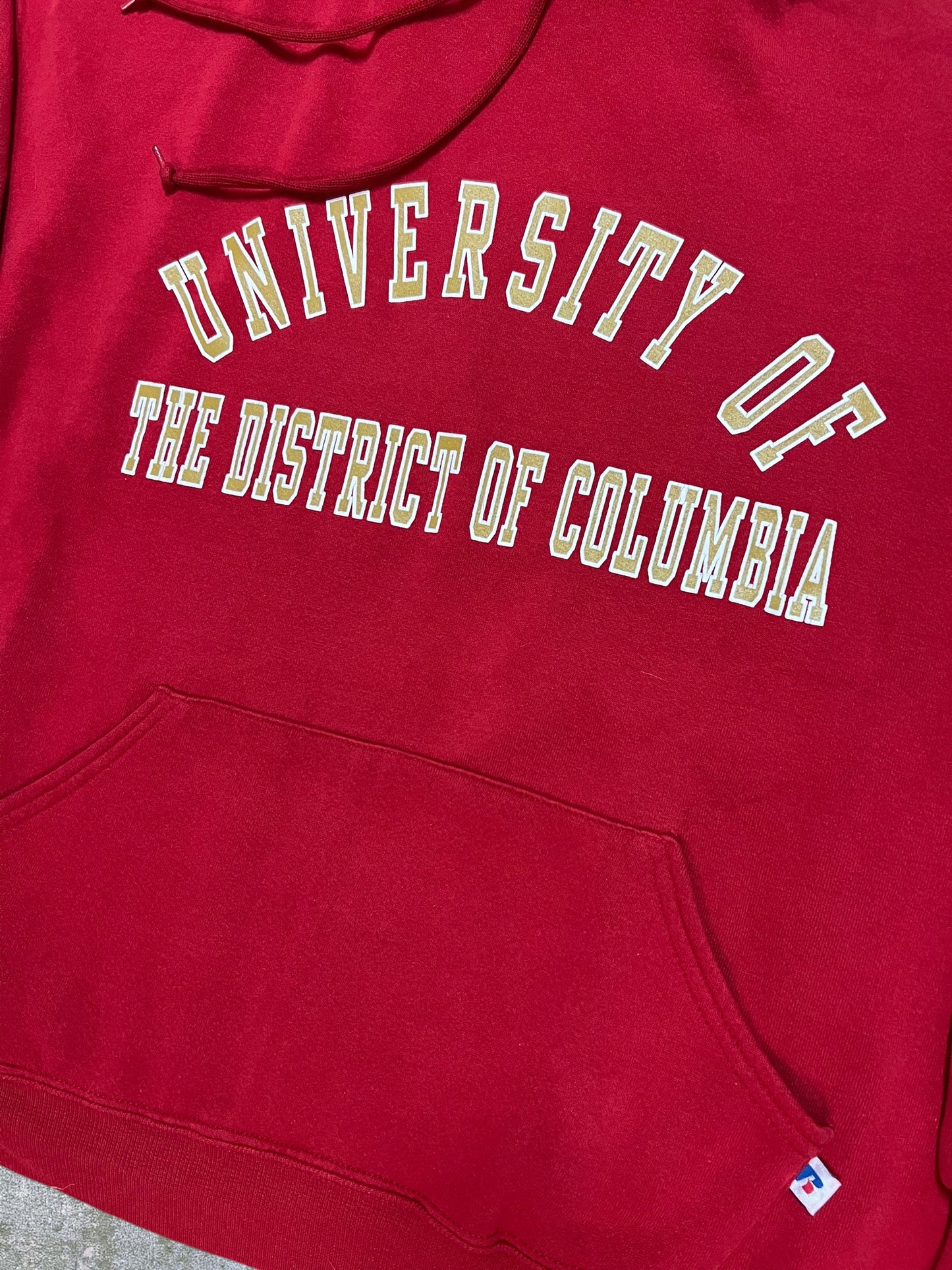 Early-2000s Russell Athletic University of the District of Columbia Hoodie (XL)