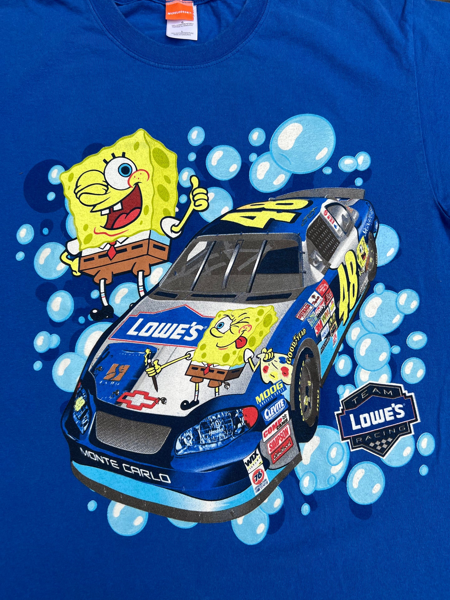 2003 SpongeBob Team Lowe’s Racing Tee (L)