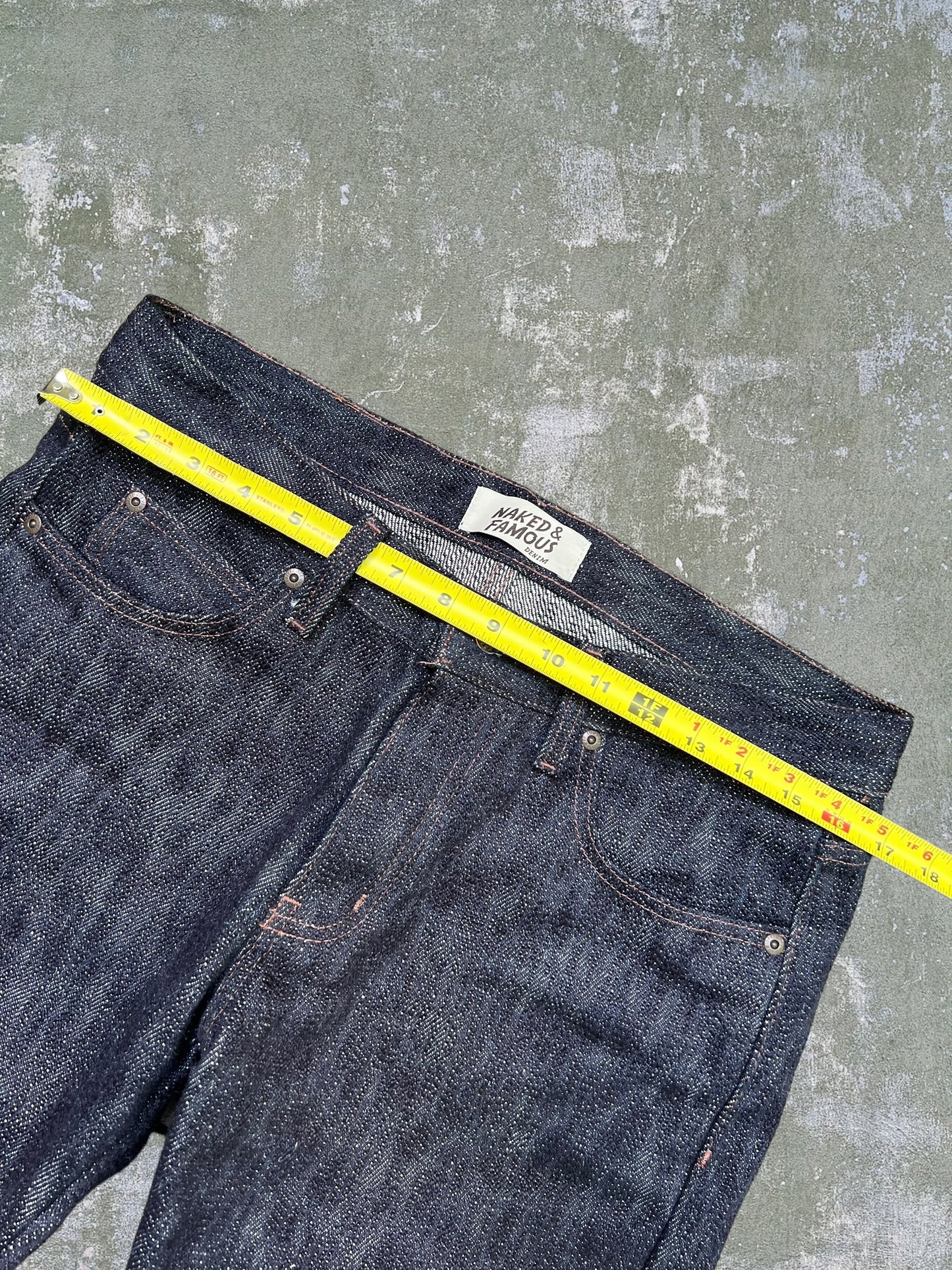 Naked And Famous Super Guy King Of Slub Selvedge Denim Jeans (33)