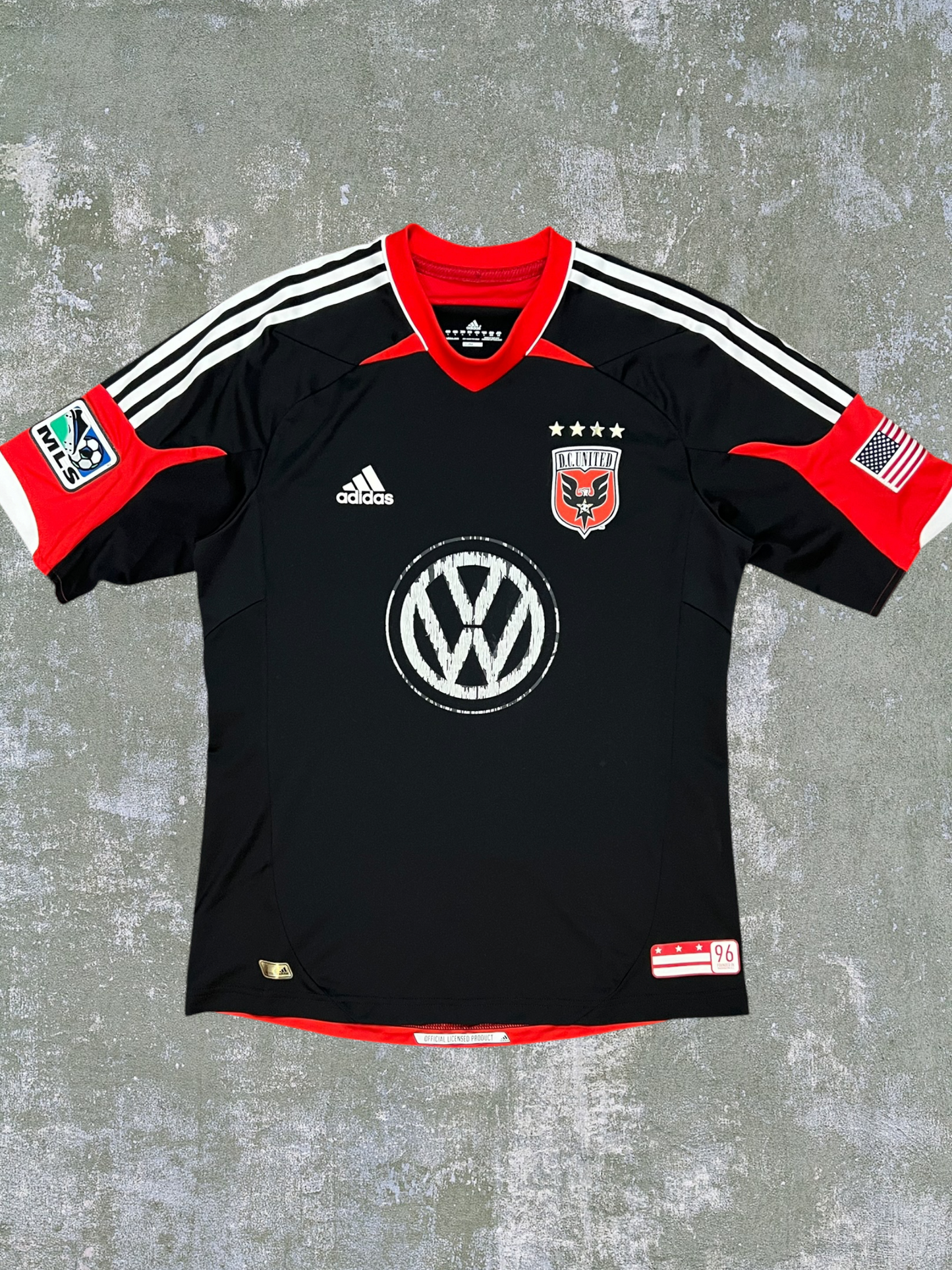 2012 Adidas DC United Jersey (L)