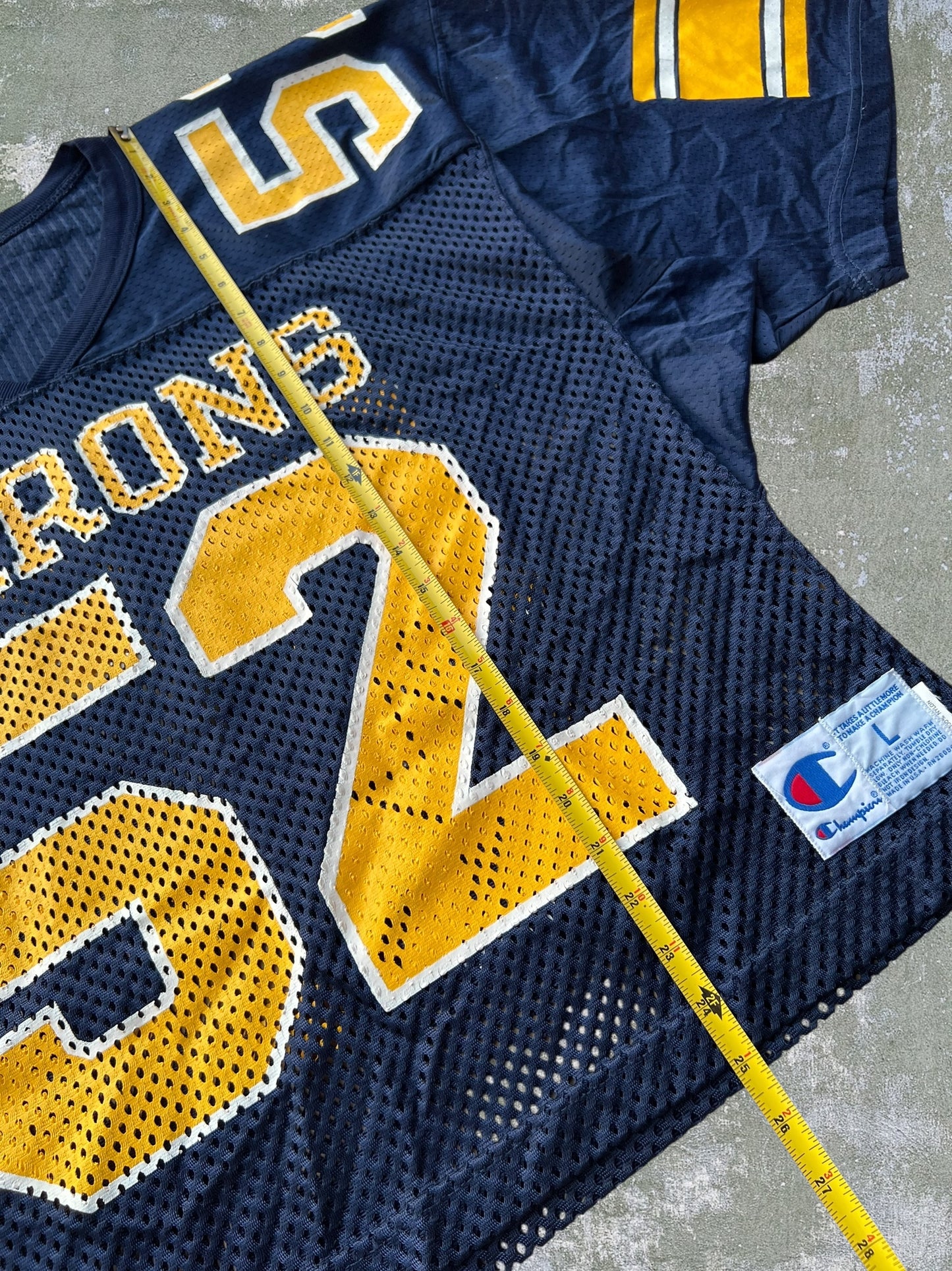 ‘90s Champion Bethesda Chevy Chase Barons Lacrosse Jersey (L)