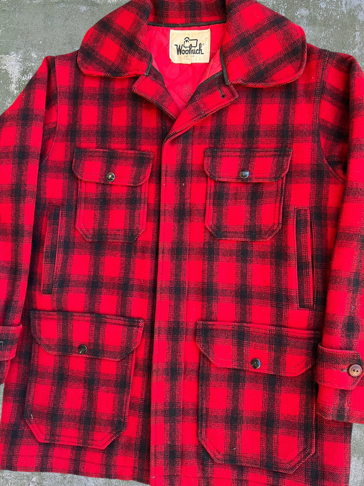 ‘70s Woolrich Mackinaw Jacket (M)