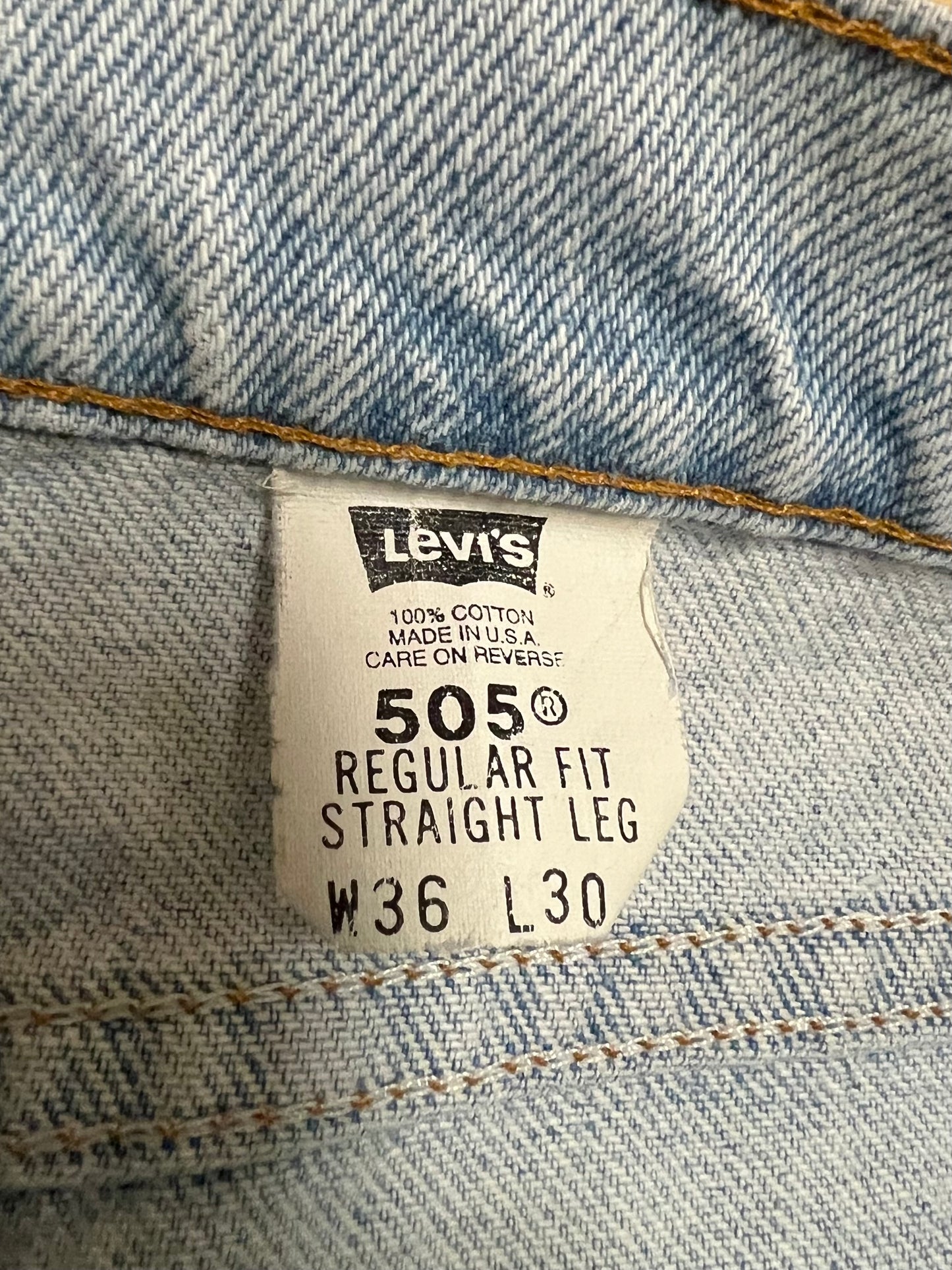 ‘90s Levi’s 505 Jeans (36x30)