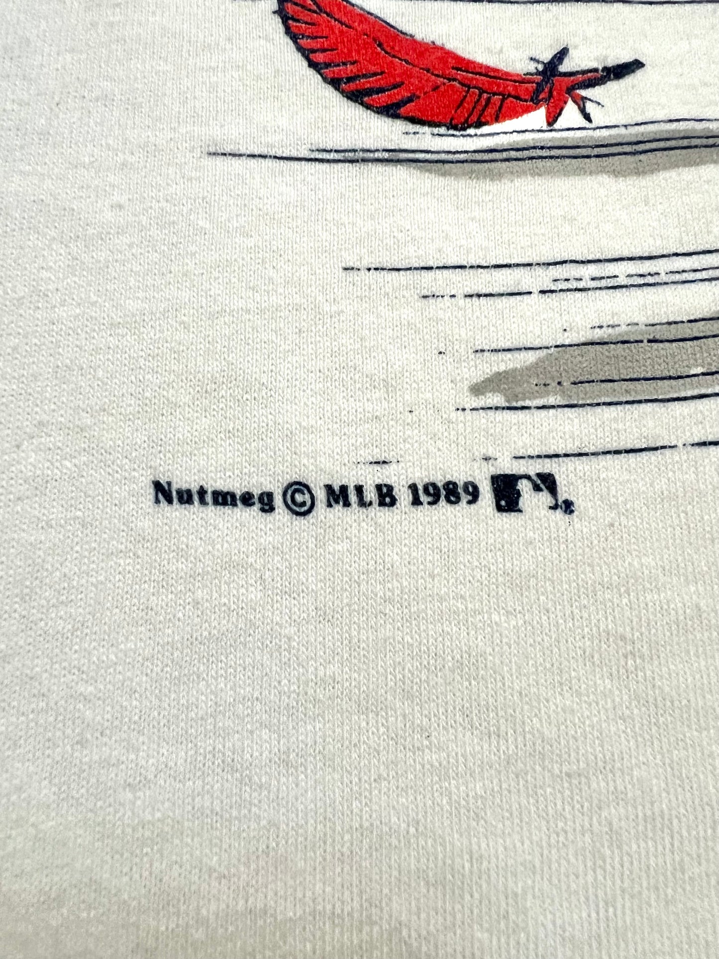 1989 Nutmeg St. Louis Cardinals Tee (L)