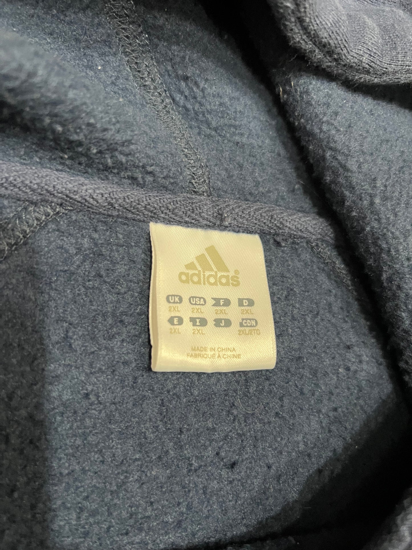 Early-2000s Adidas Hoodie (XXL)
