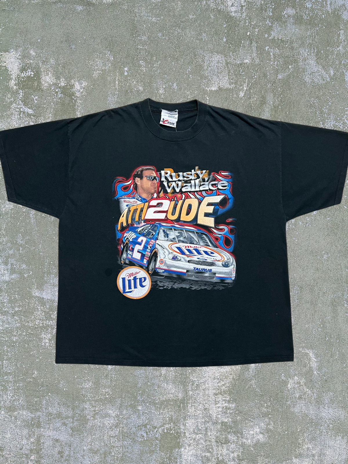1999 Rusty Wallace Miller Lite Racing Tee (XXL)