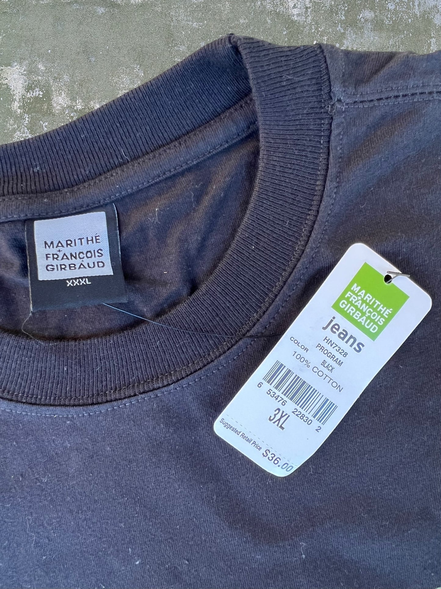 Early-2000s Marithe Francois Girbaud Tee (3XL) (New With Tags)