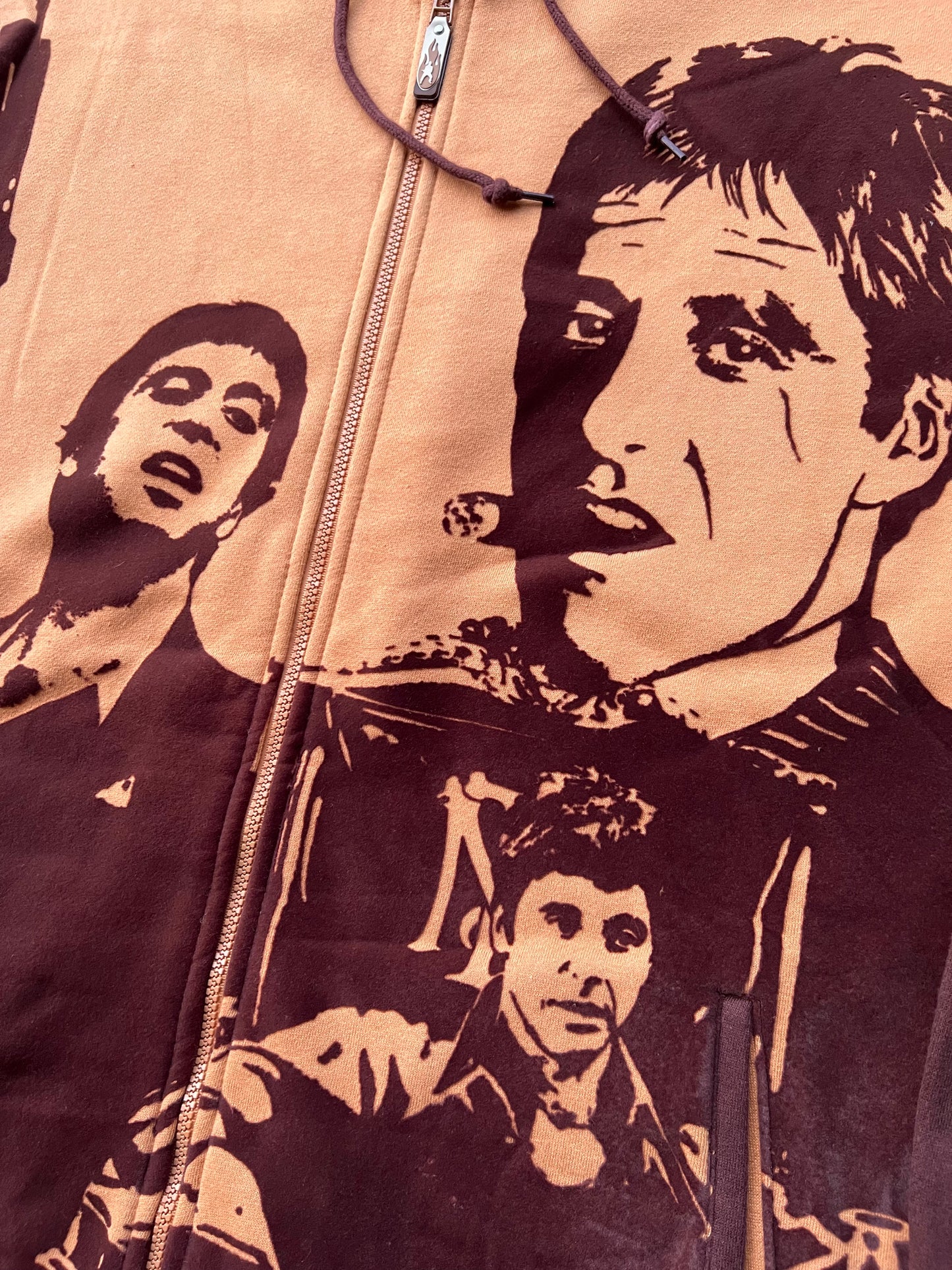 Early-2000s Scarface Clothing Co Zip Hoodie (XXL)