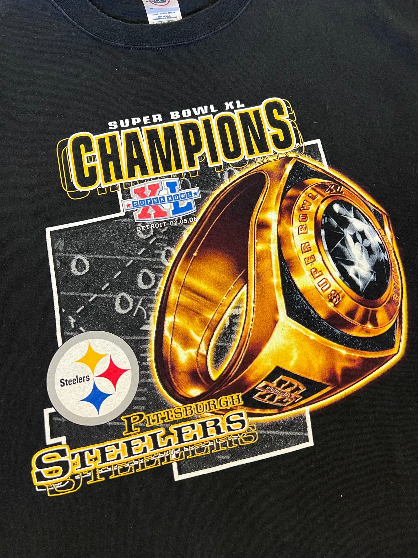 2006 Pittsburgh Steelers Super Bowl Champions Tee (XL)