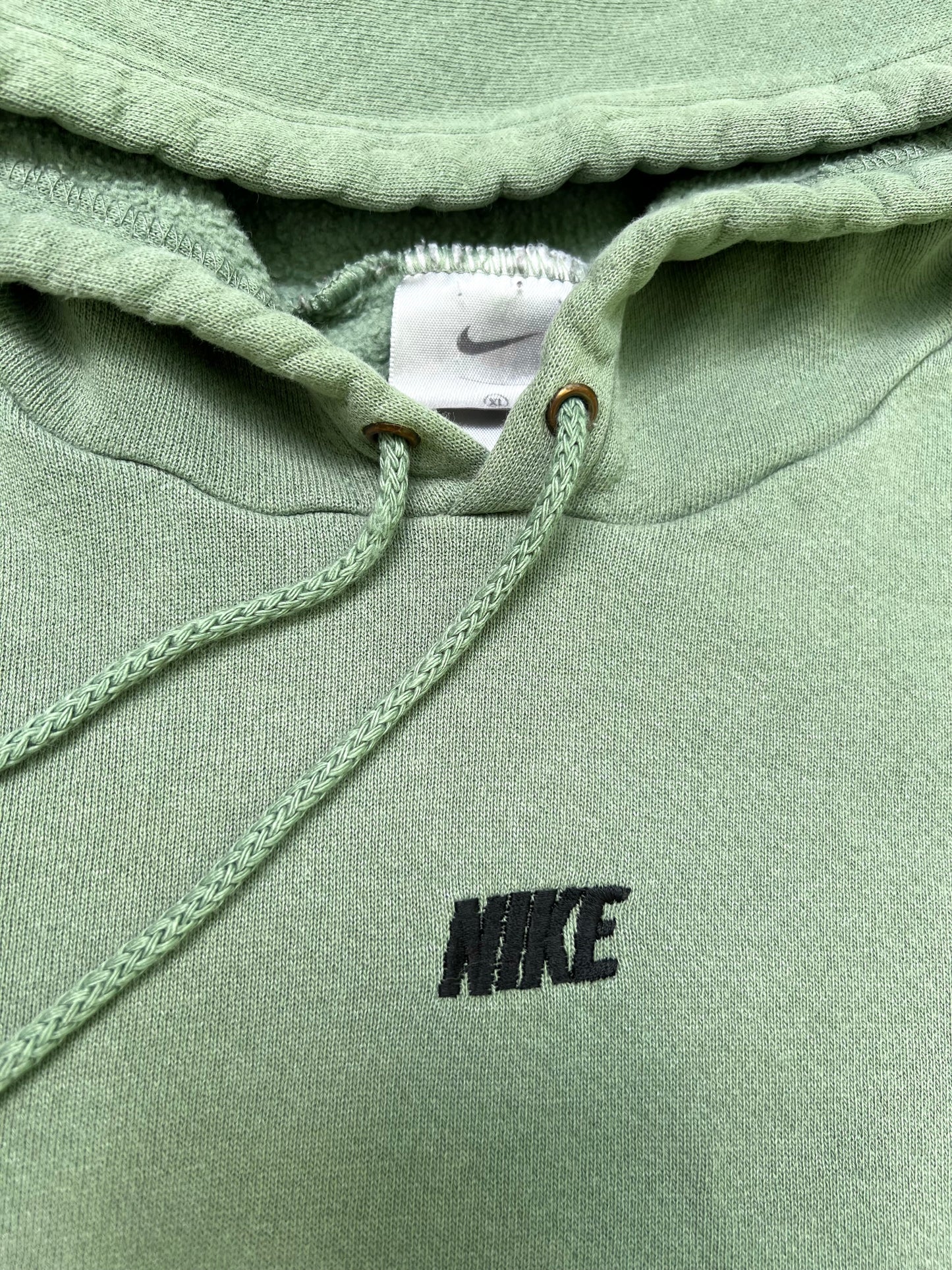 Early-2000s Nike Center Spell-out Hoodie (XL)