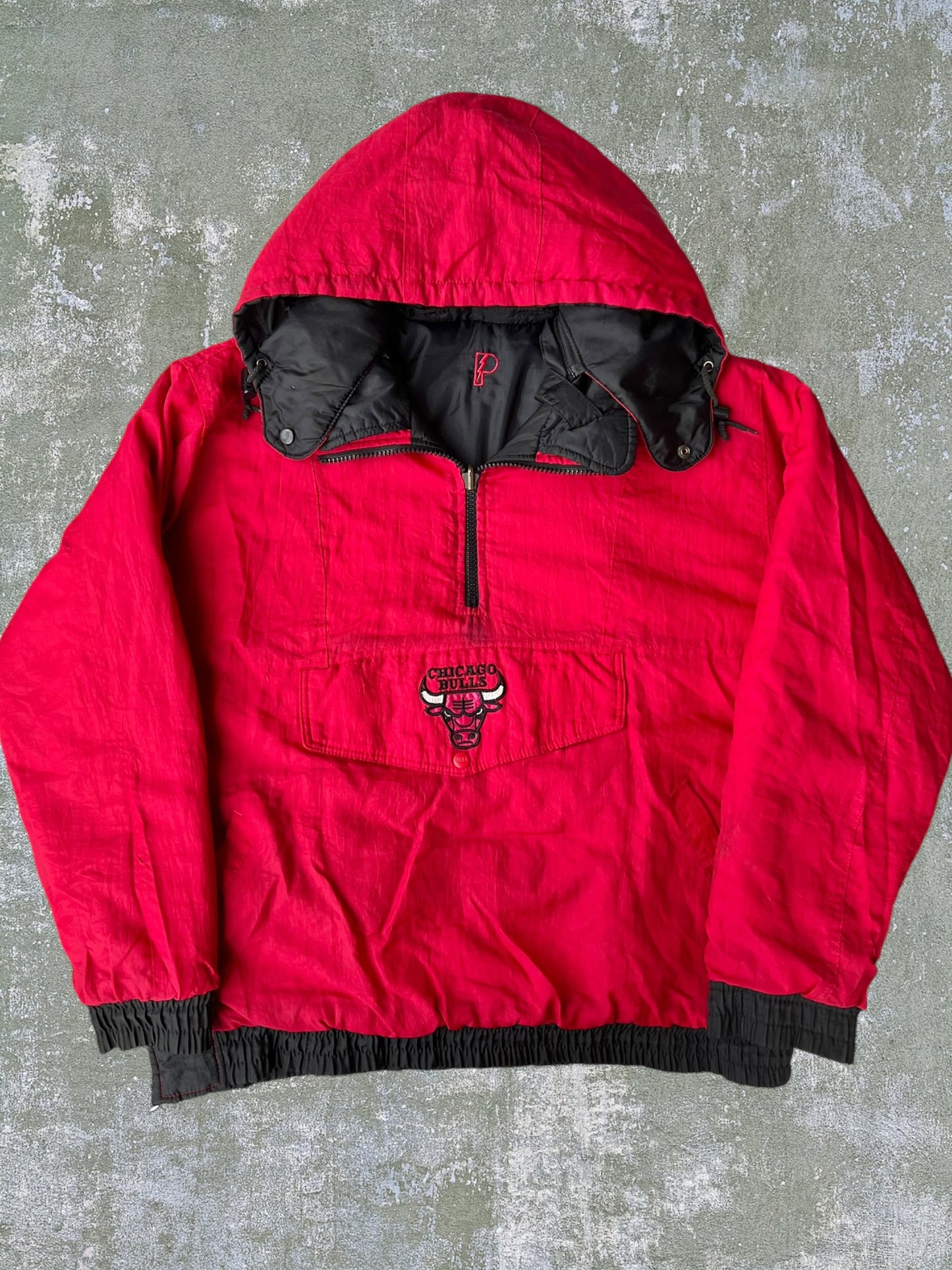 ‘90s ProPlayer Chicago Bulls Reversible Jacket (L)