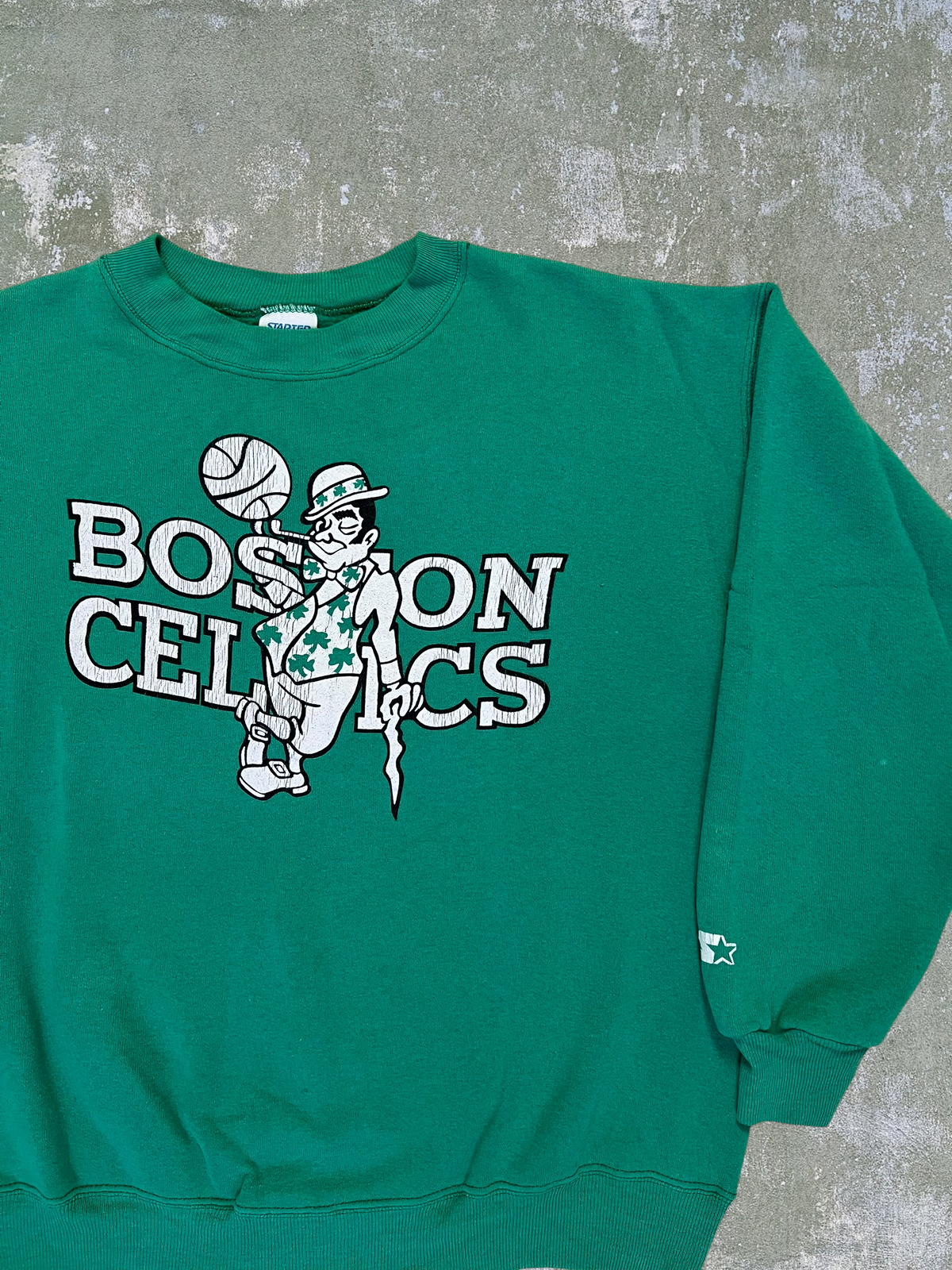 Late-80s/Early-90s Starter Boston Celtics Crewneck (L)
