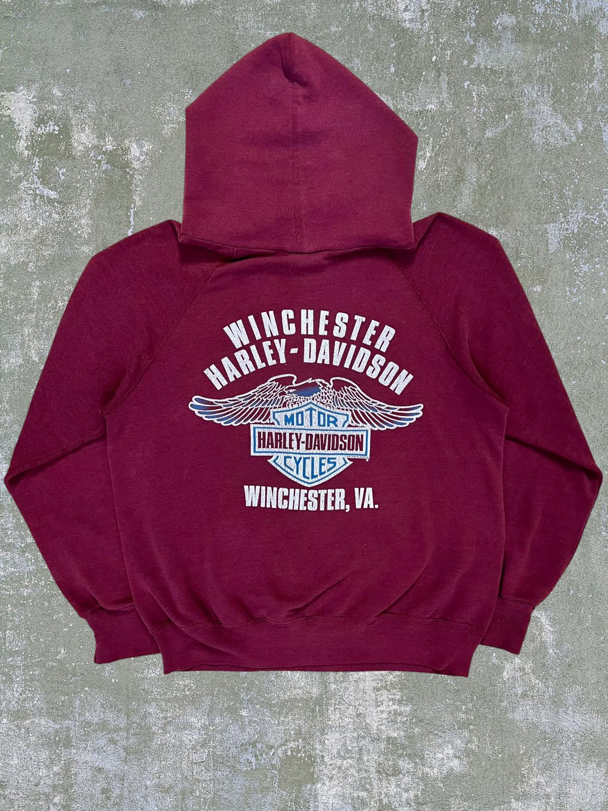 Late-80s Harley Davidson Hoodie (S)